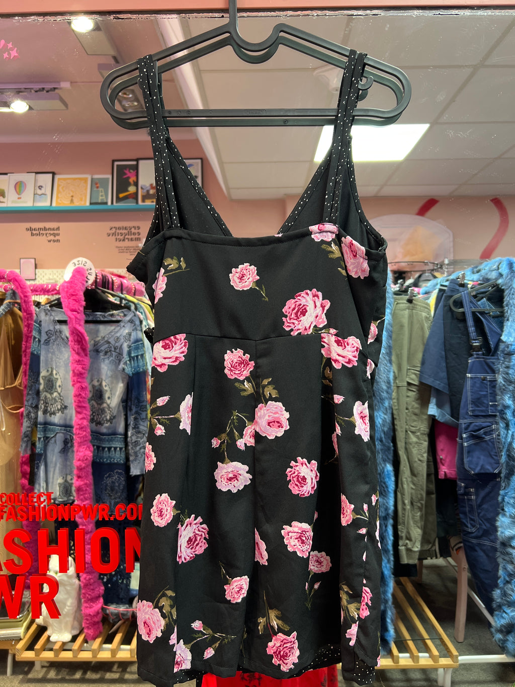 Polka dots and flowers dress