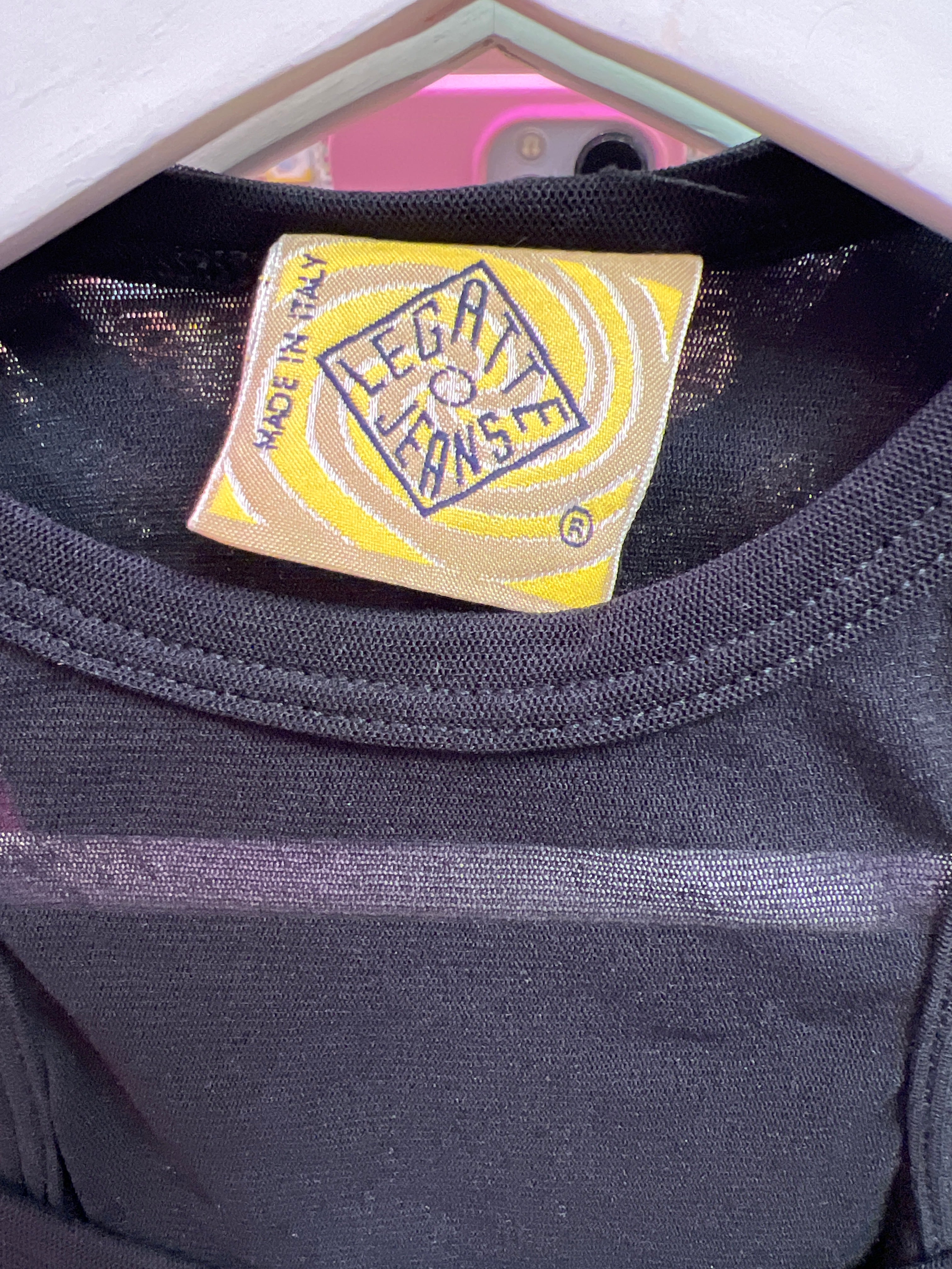 Y2K-känsla Legate Jeans mönstrad ärm