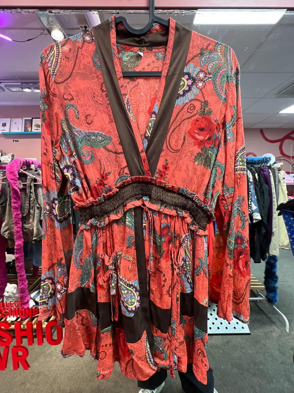 Bohemian vneck top
