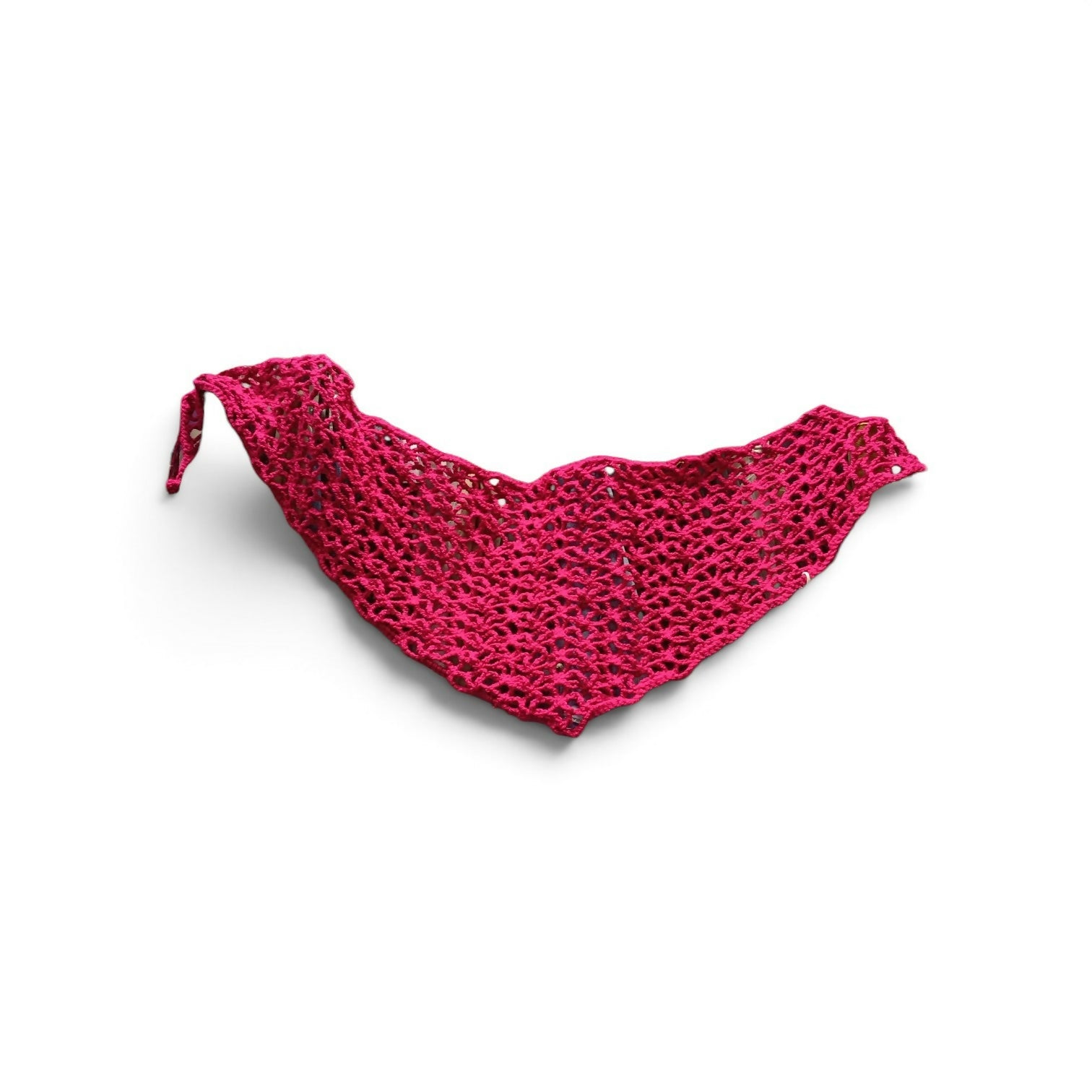 Autumn scarf fucsia
