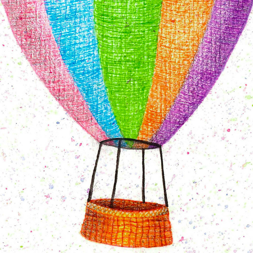 Flying over Fields PRINT