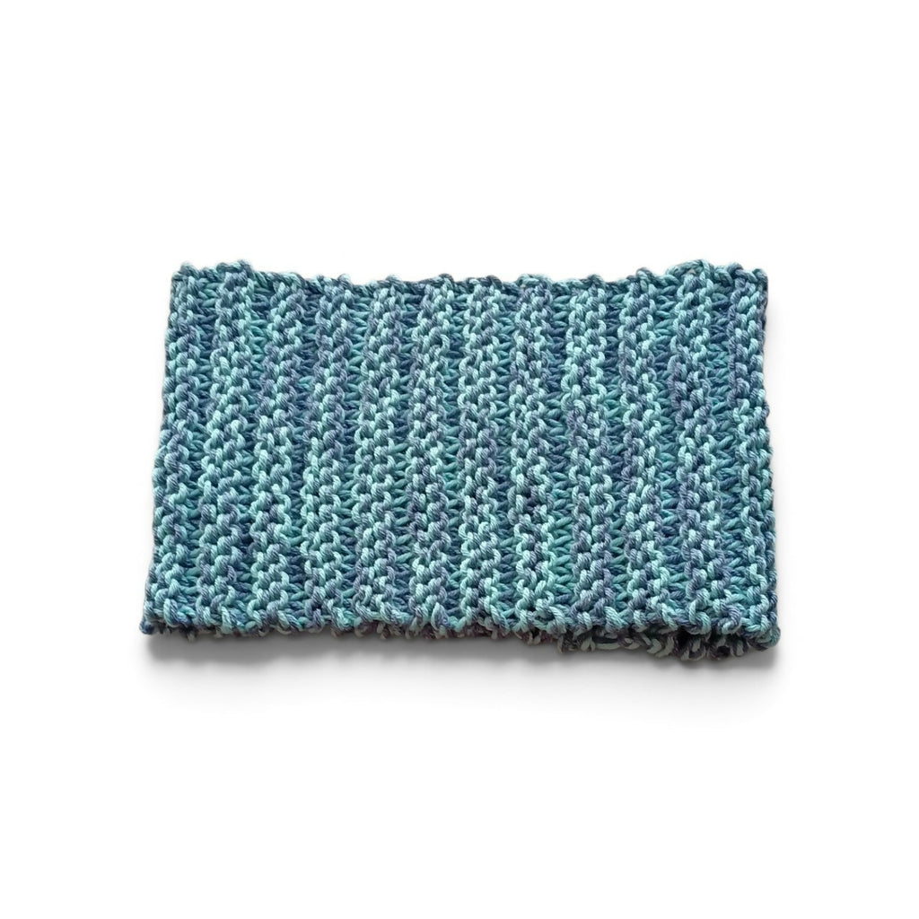 Wide headband with hole for ponytail