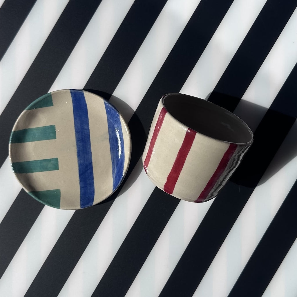 LISTRAS cup and plate set