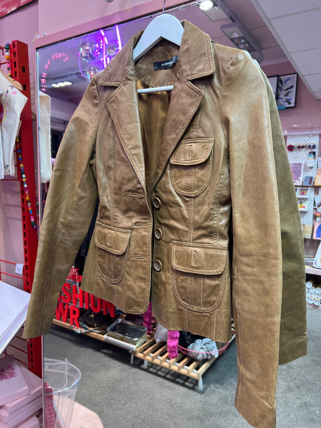 Leather Jacket BlendShe