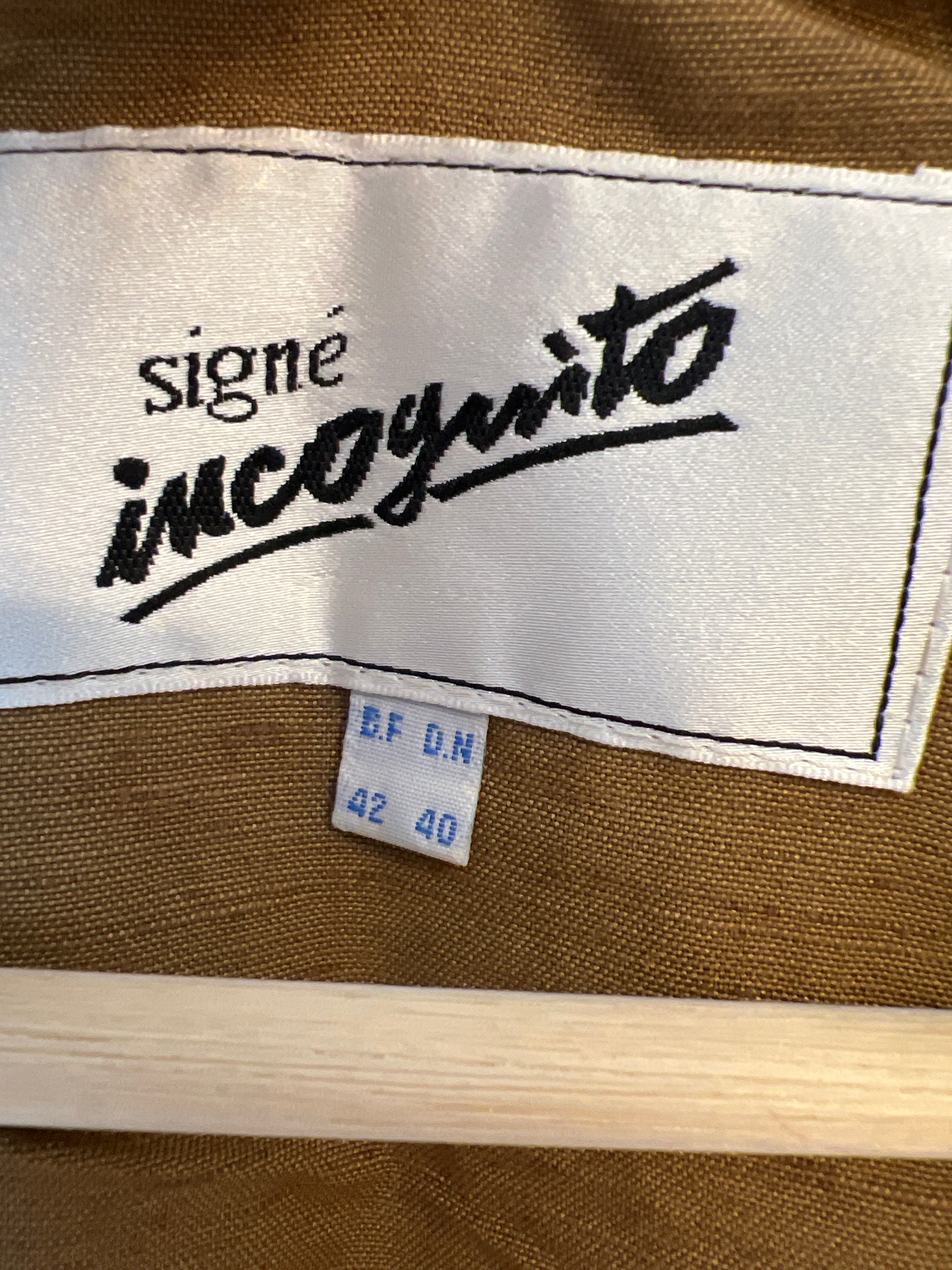 Bronzy Signé Incognito Blazer