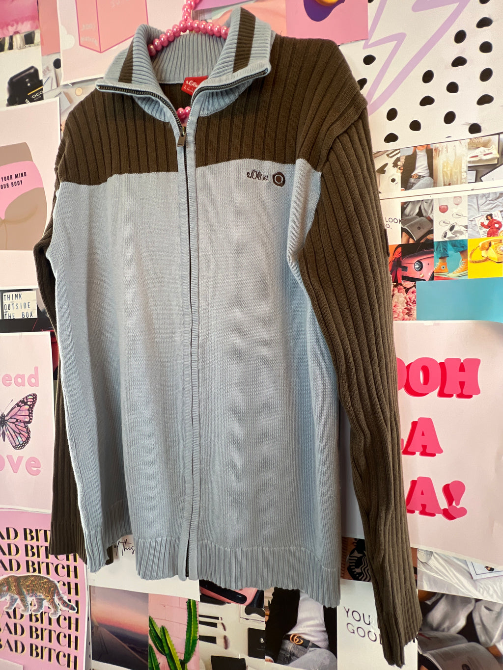 Y2K S.Oliver Zipup Sweater