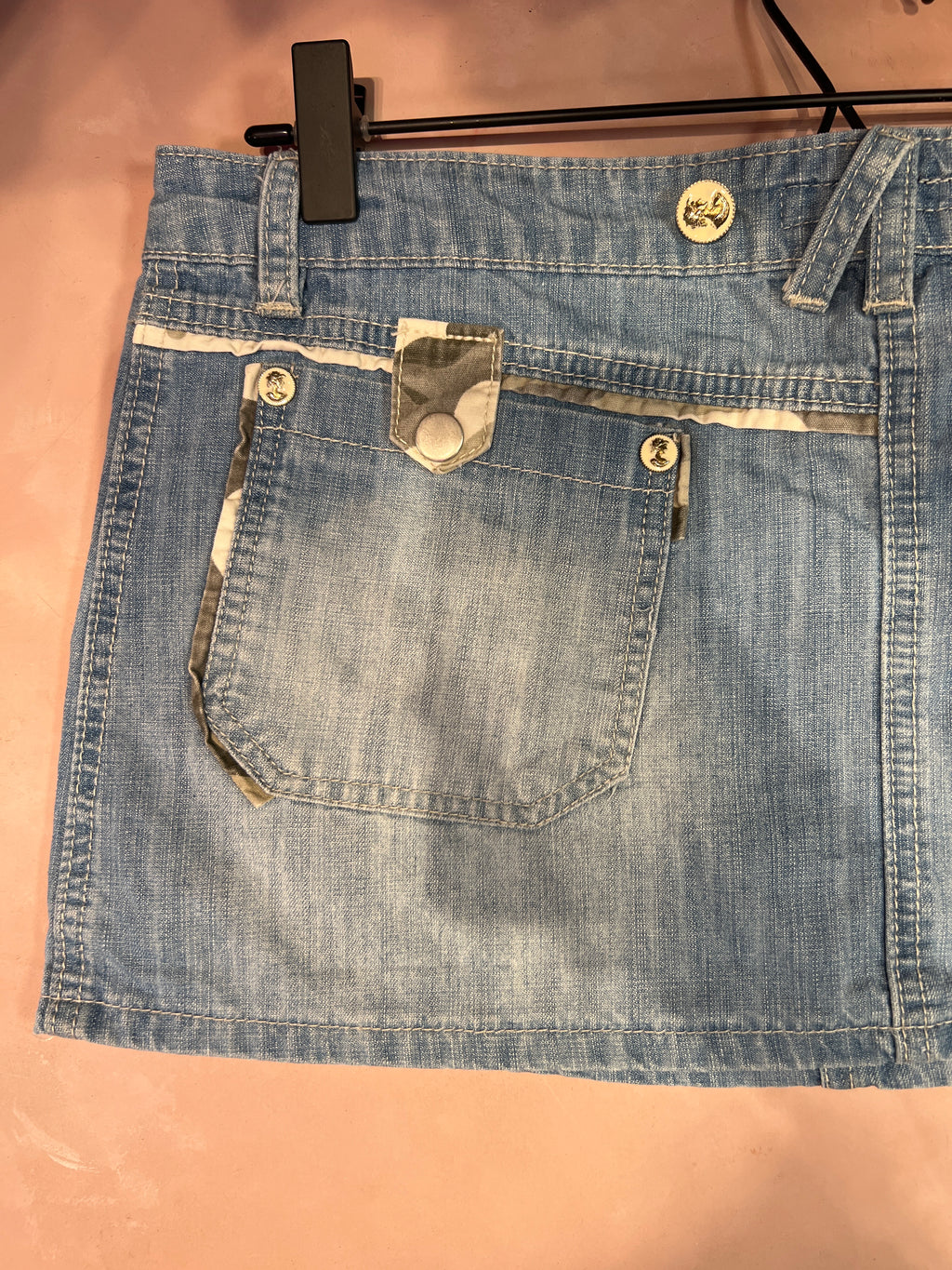 Fanco Jeans skirt multi pocket
