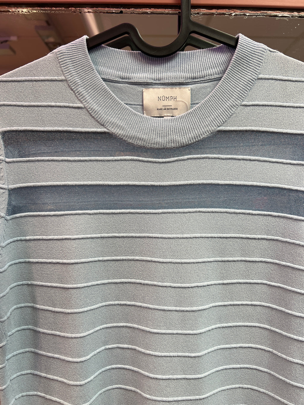 Numph blue top