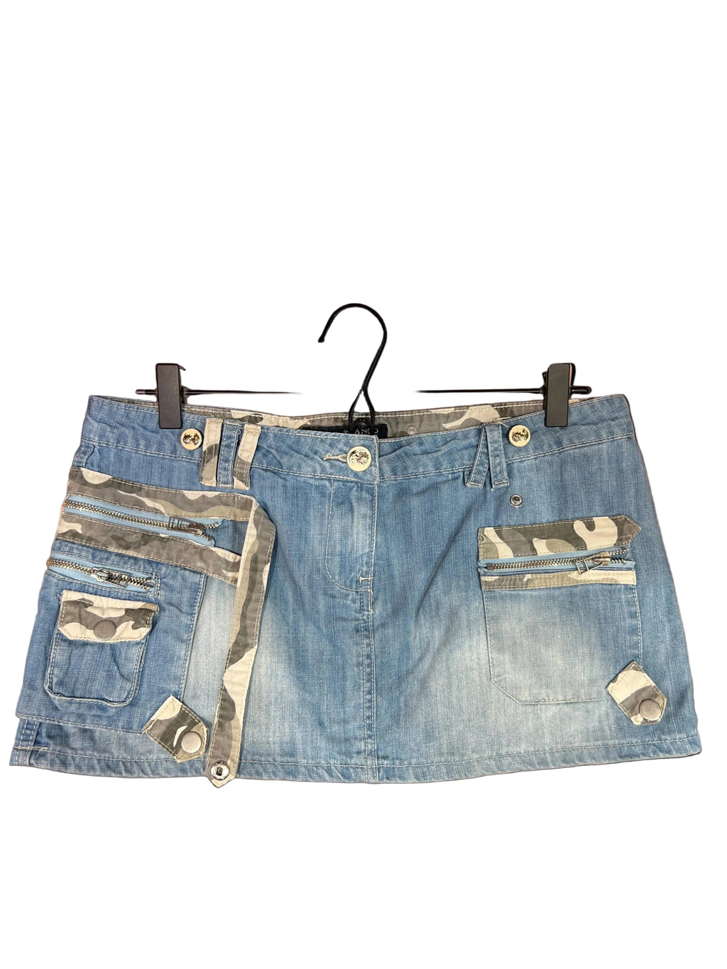 Fanco Jeans skirt multi pocket