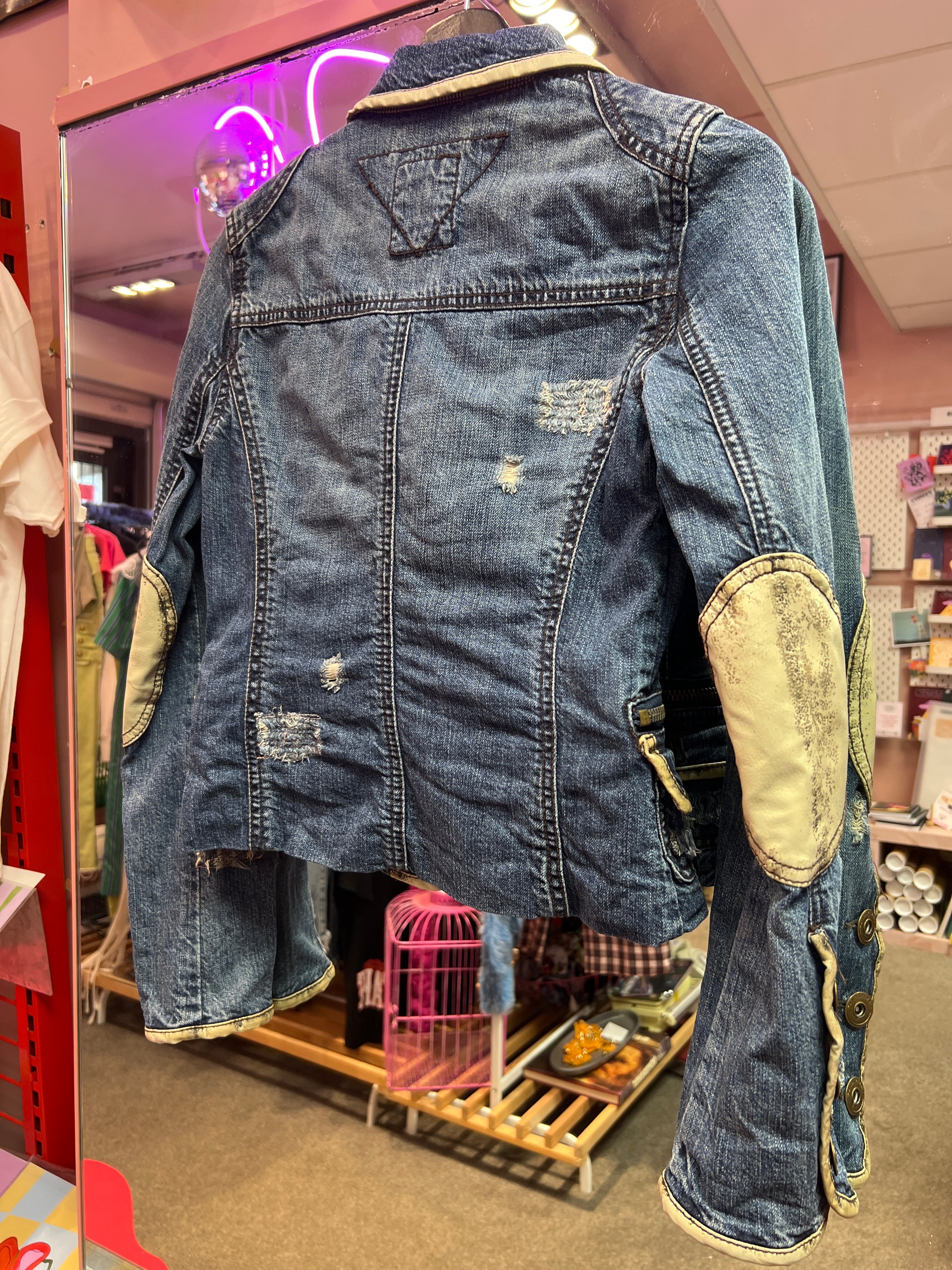 Jeansjacka Y2K-känsla River Island