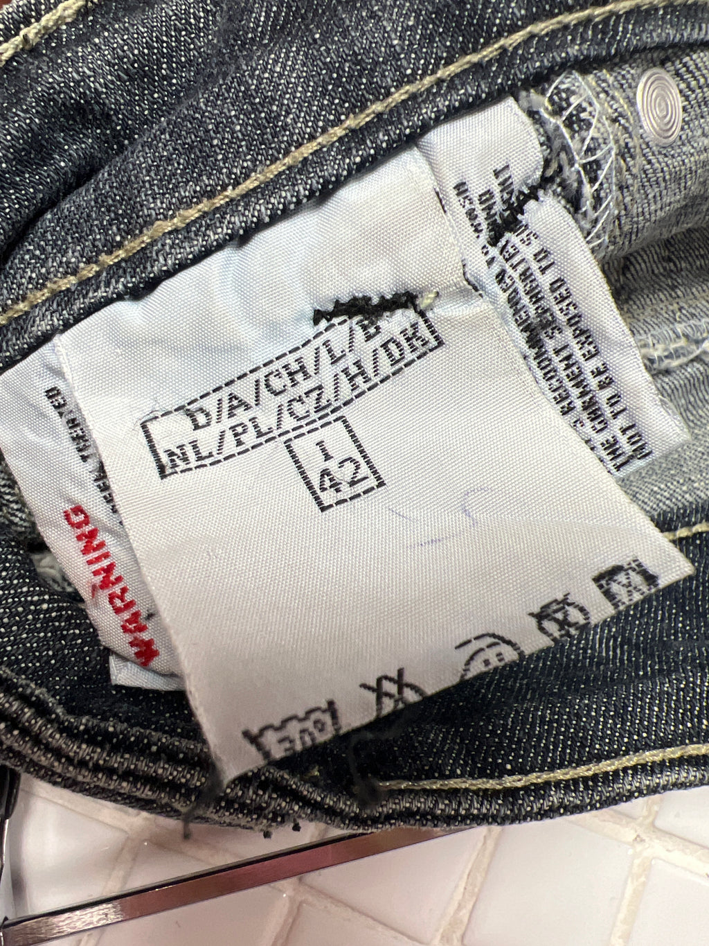 Y2K jeans skirt multi pockets Go!