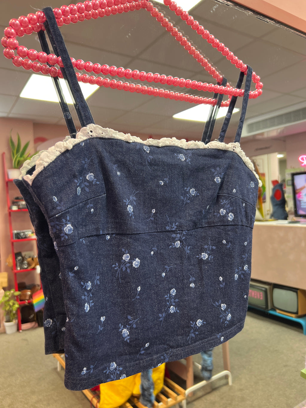 Pimkie romantic crop top