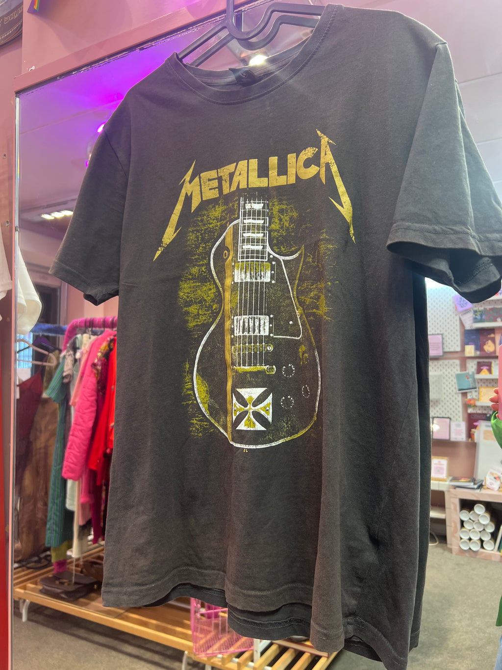 Metallica Hetfield guitar T-shirt