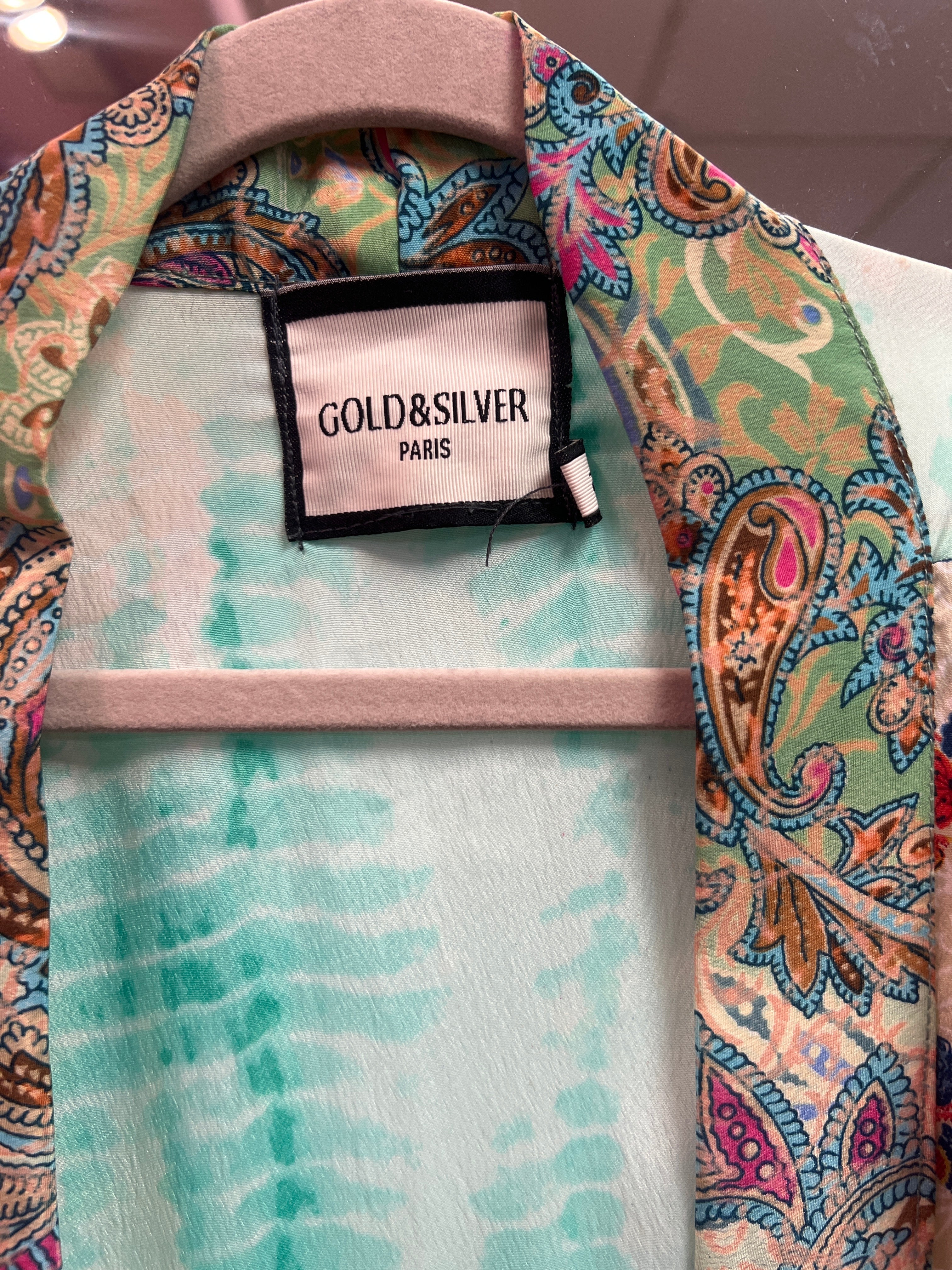 Colourful robe