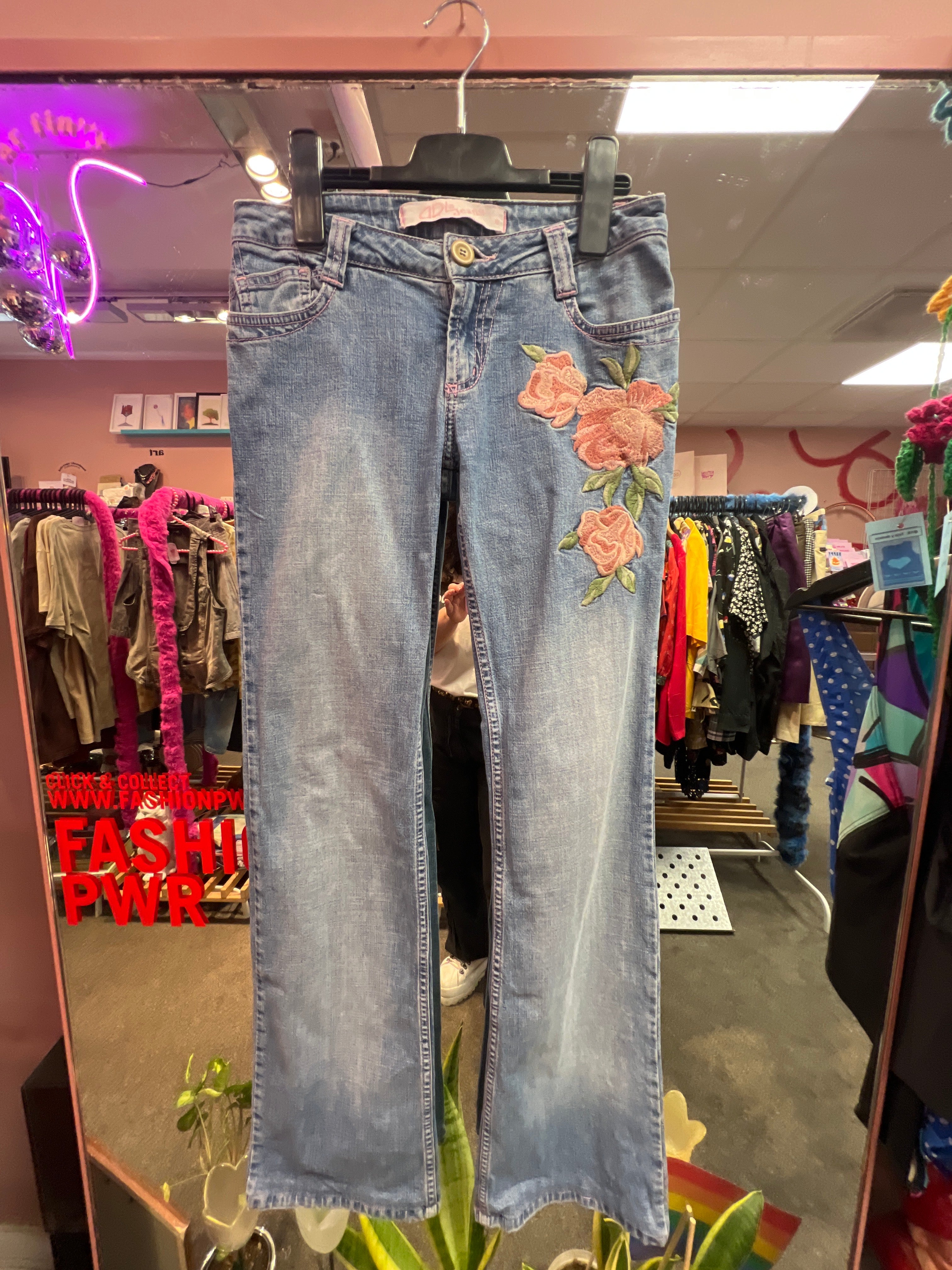 Flowers ADL Jeans pants
