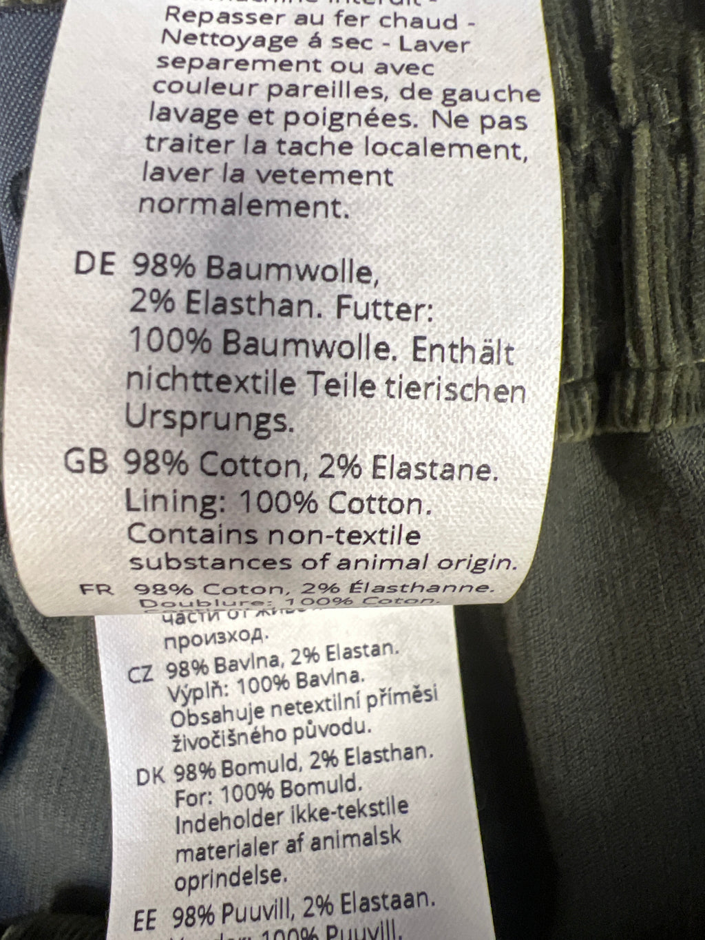 Oska corduroy trousers