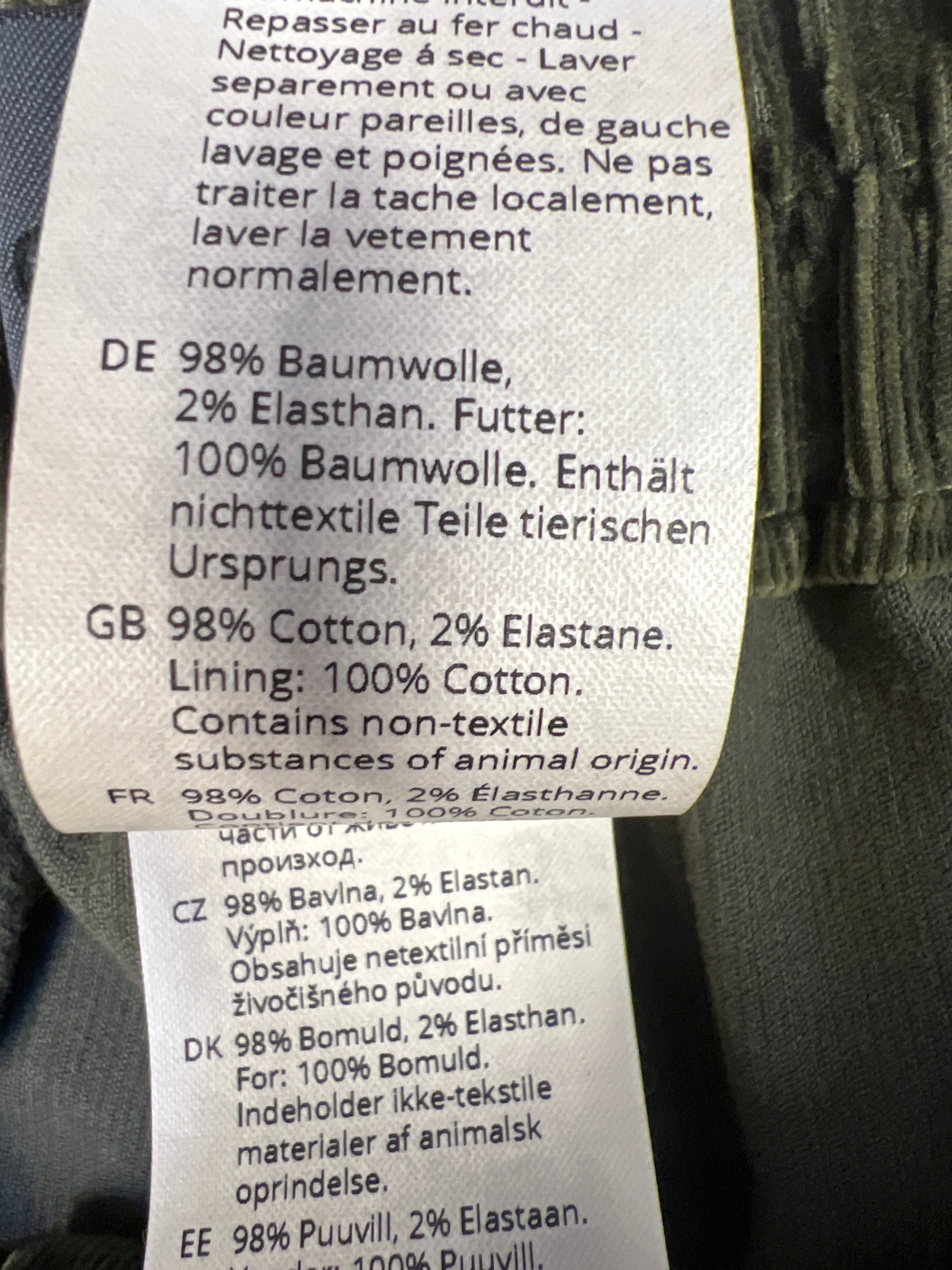 Oska corduroy trousers