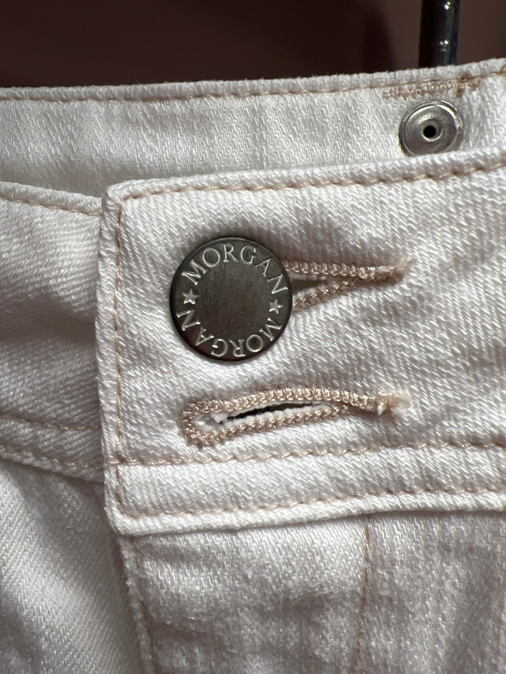 Morgan white studs skirt