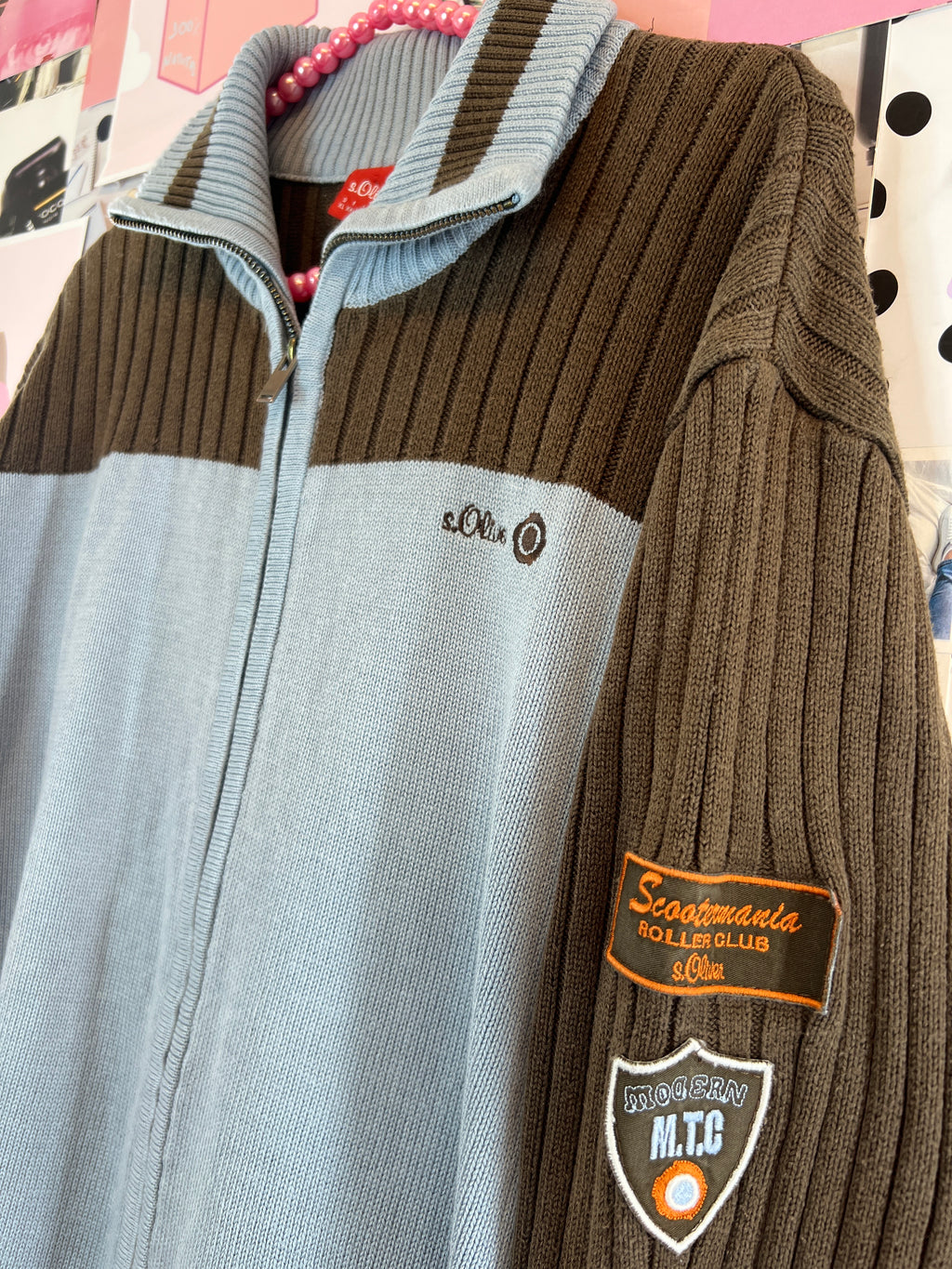 Y2K S.Oliver Zipup Sweater