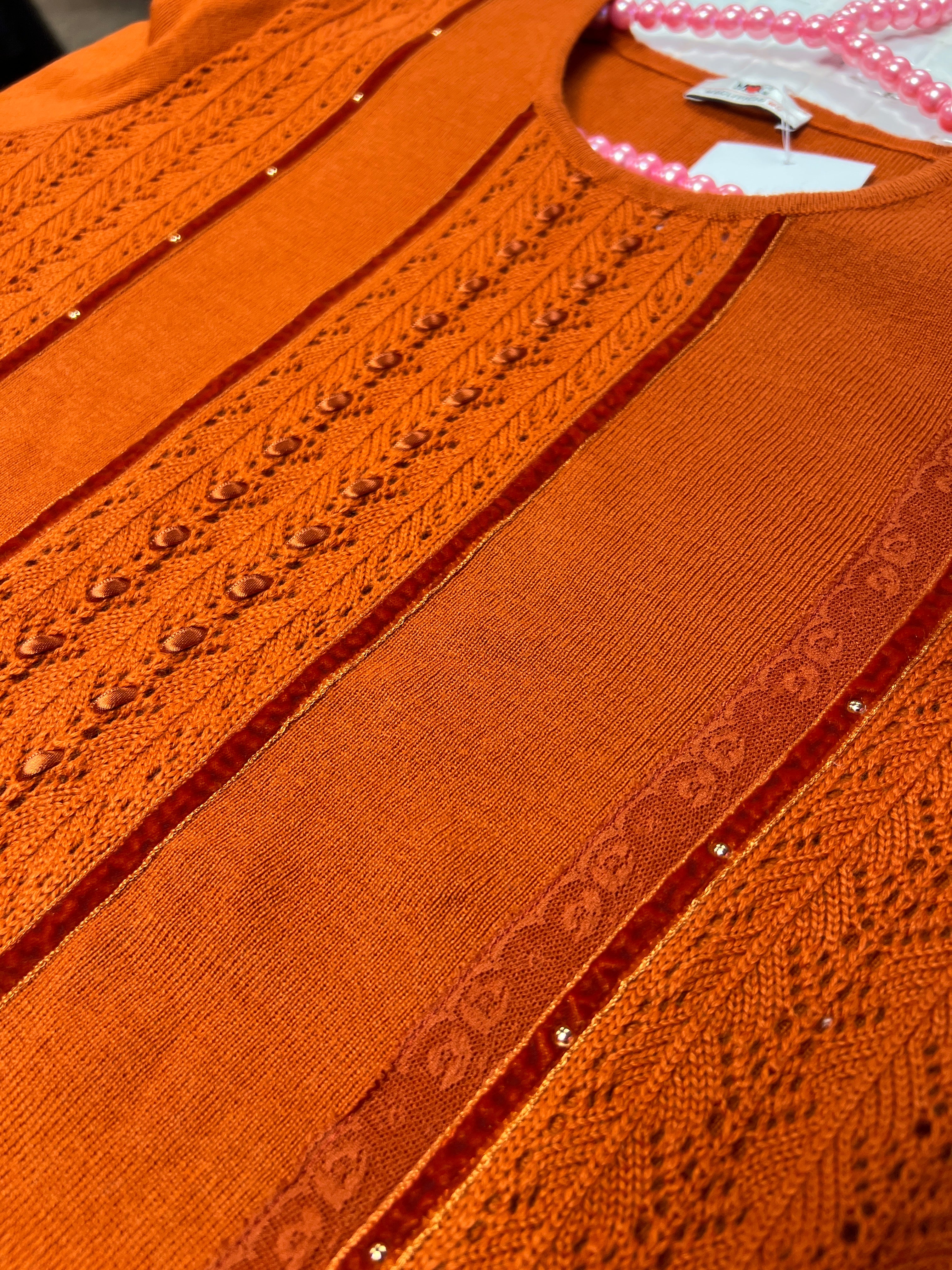 Pumpkin cozy sweater