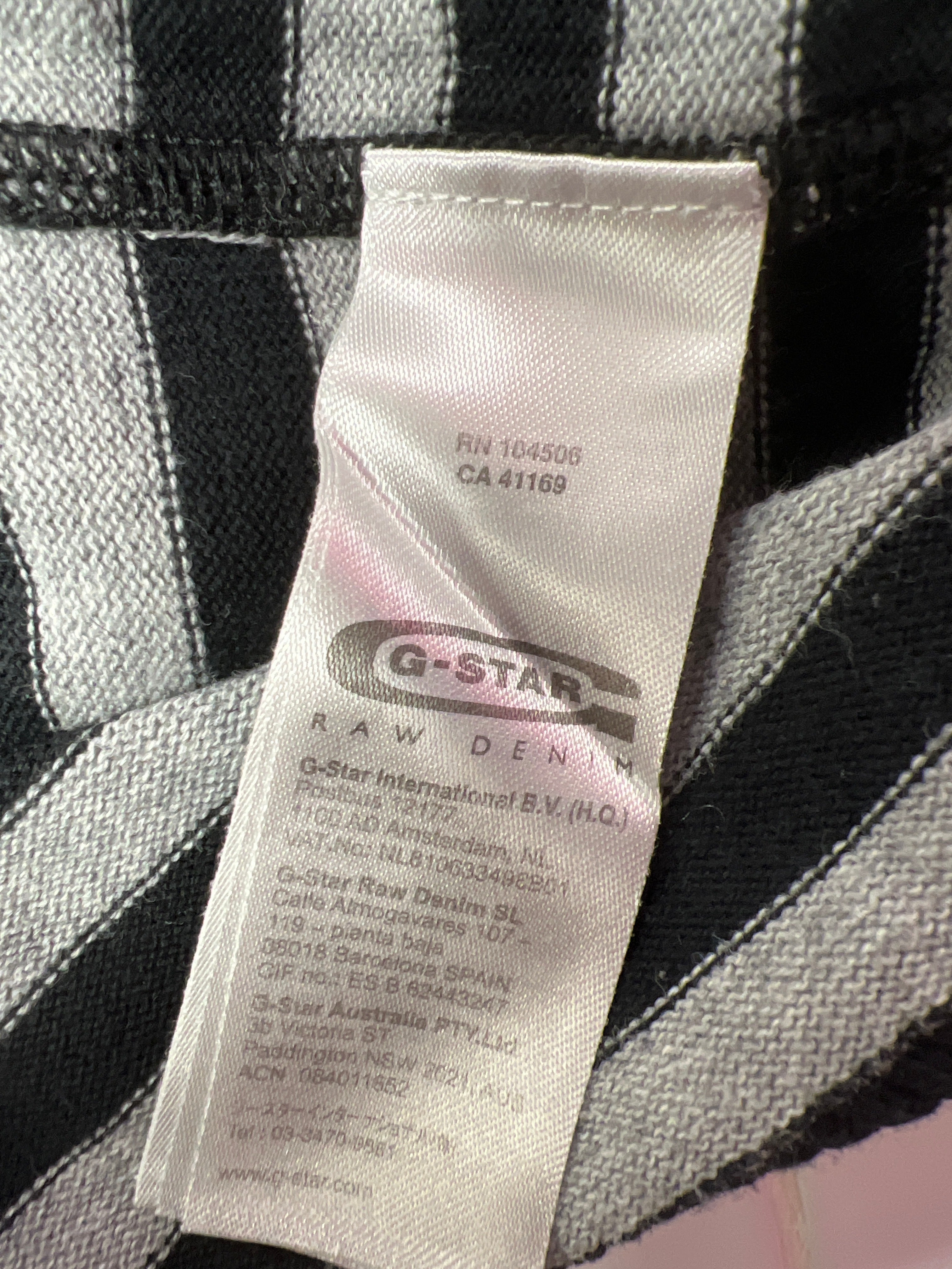 Stripped "G-Star" Sweater