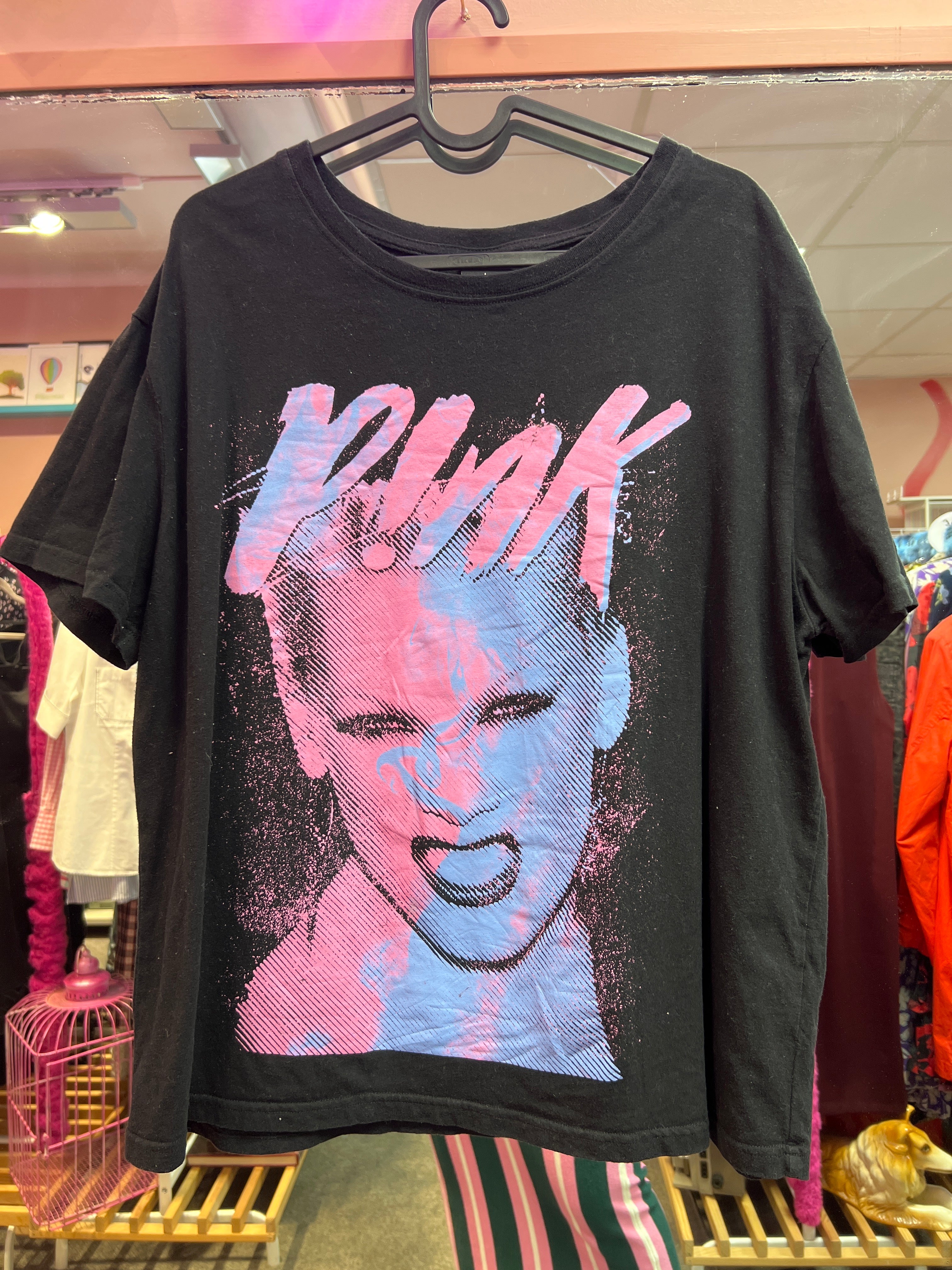 Pink t-shirt
