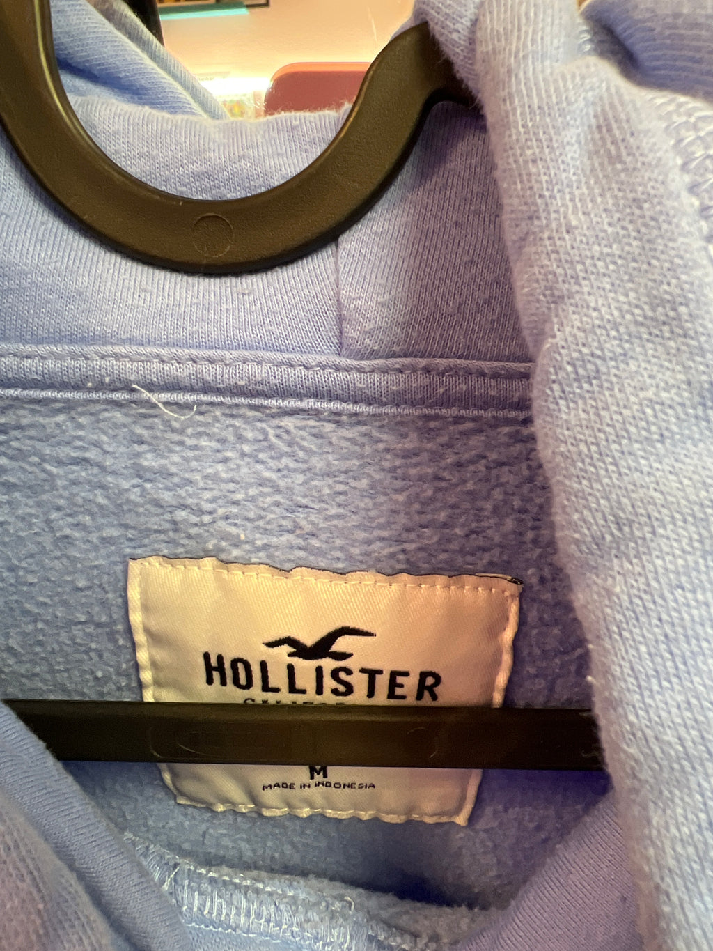 Hollister blue hoodie