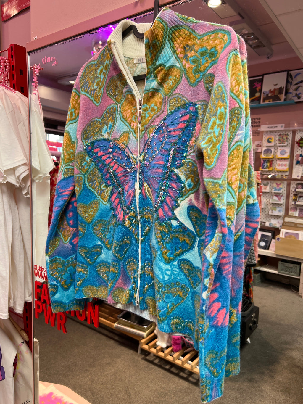 Y2k vibes butterfly colorful Sweater