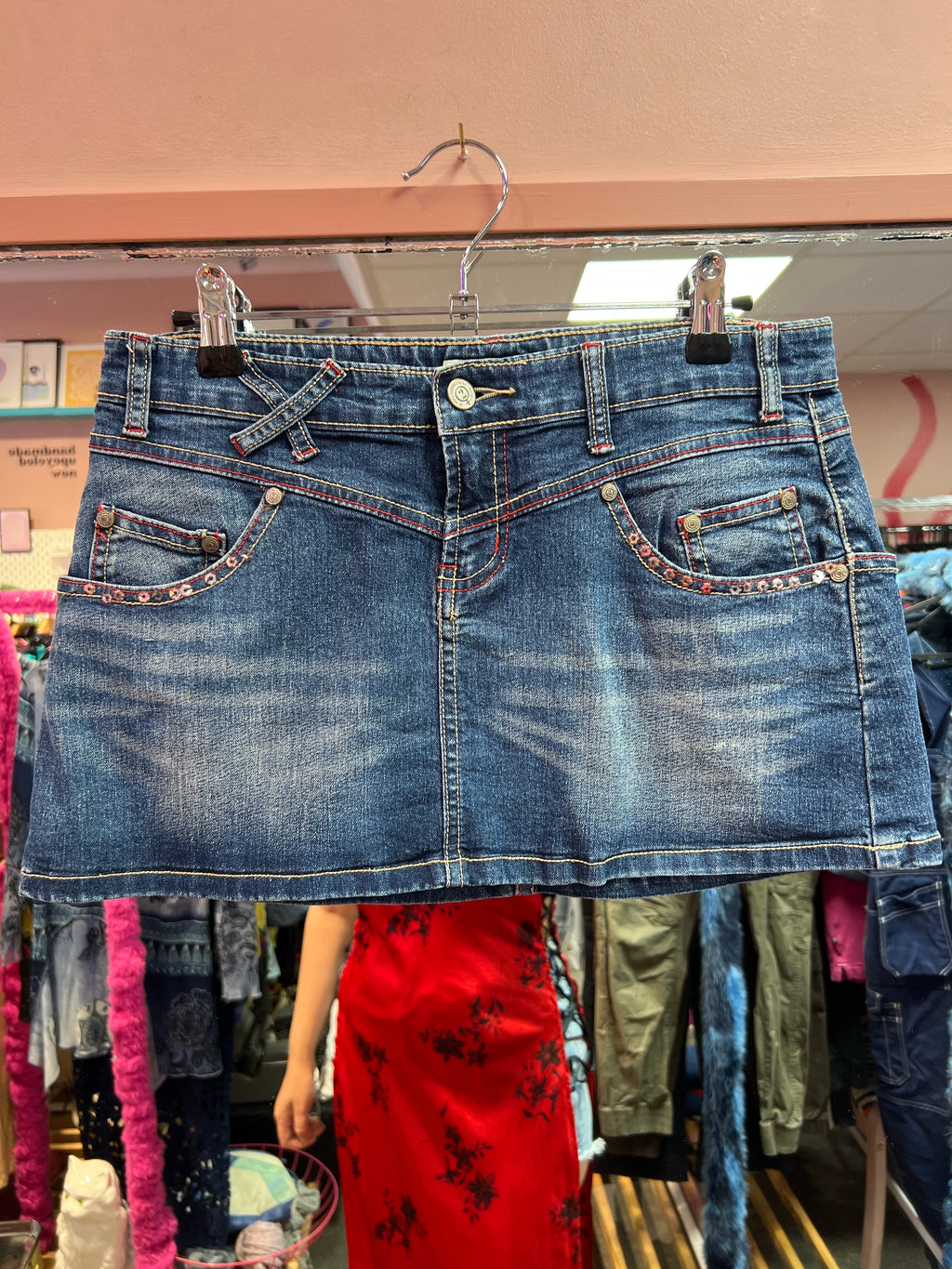 Y2k vibes UB jeans skirt
