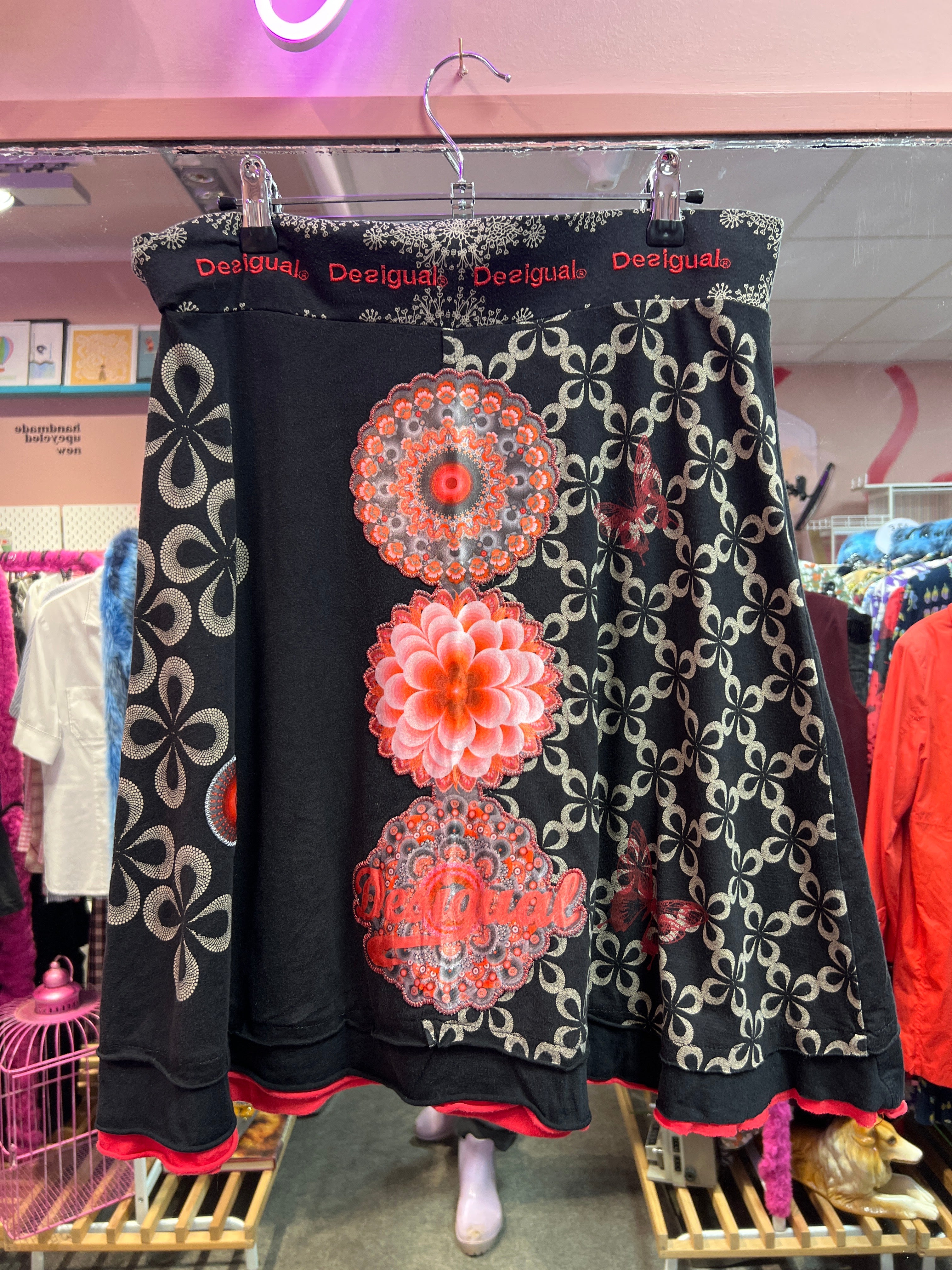 Desigual Mandalas-kjol