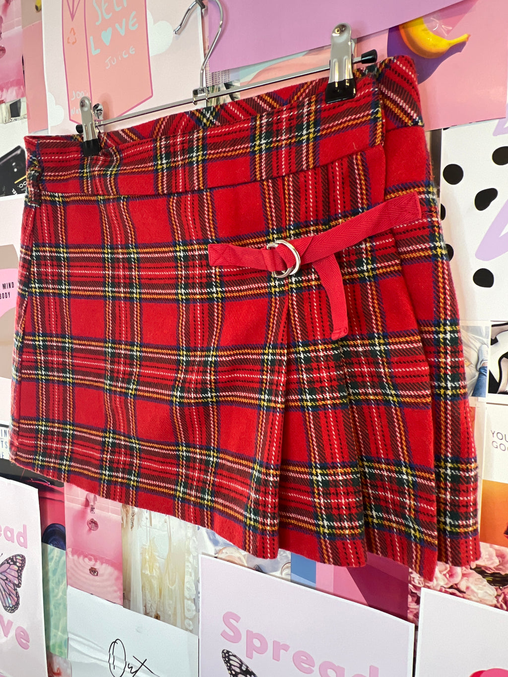 Kilted Mini-skirt