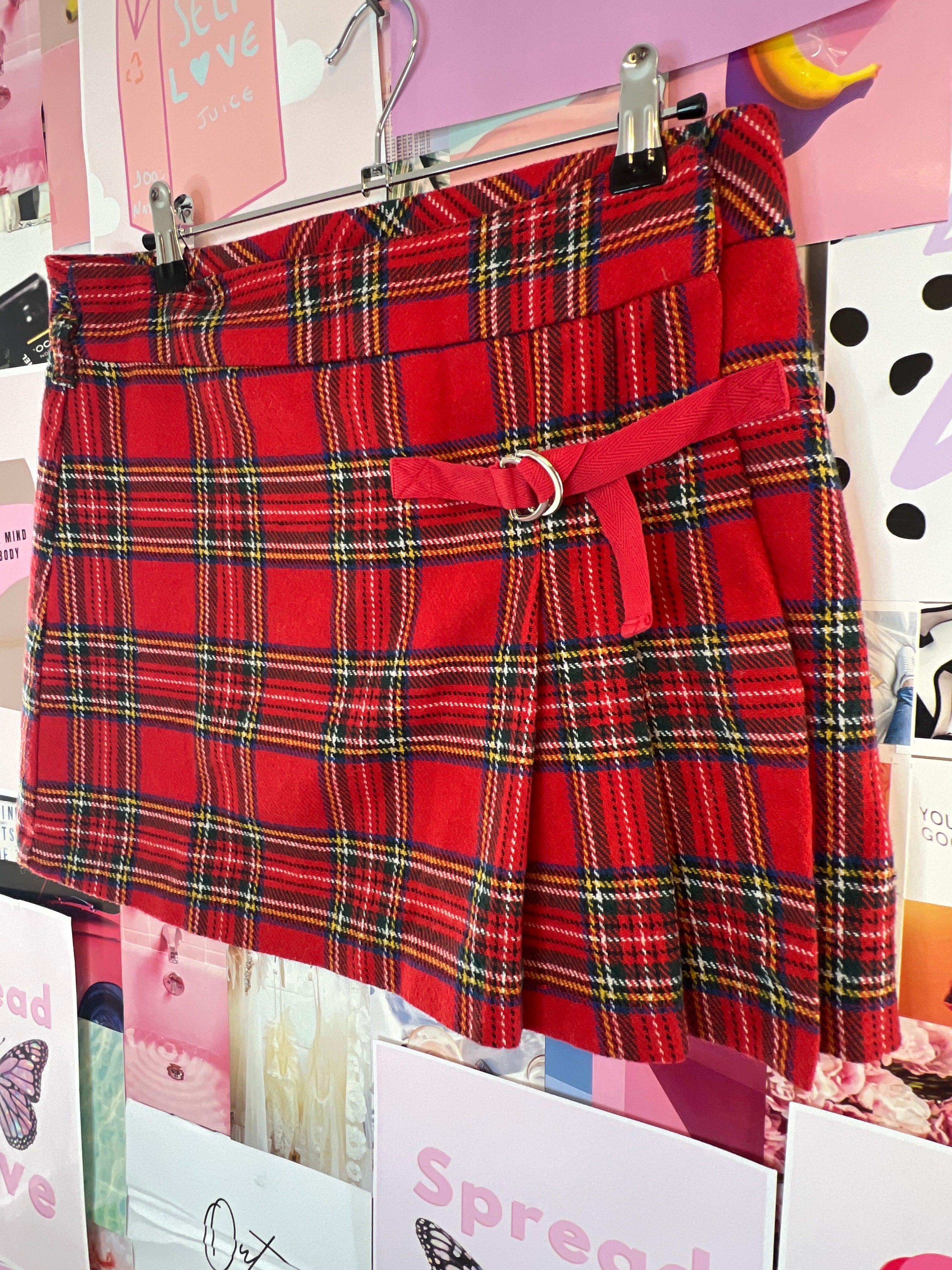 Kilted Mini-skirt