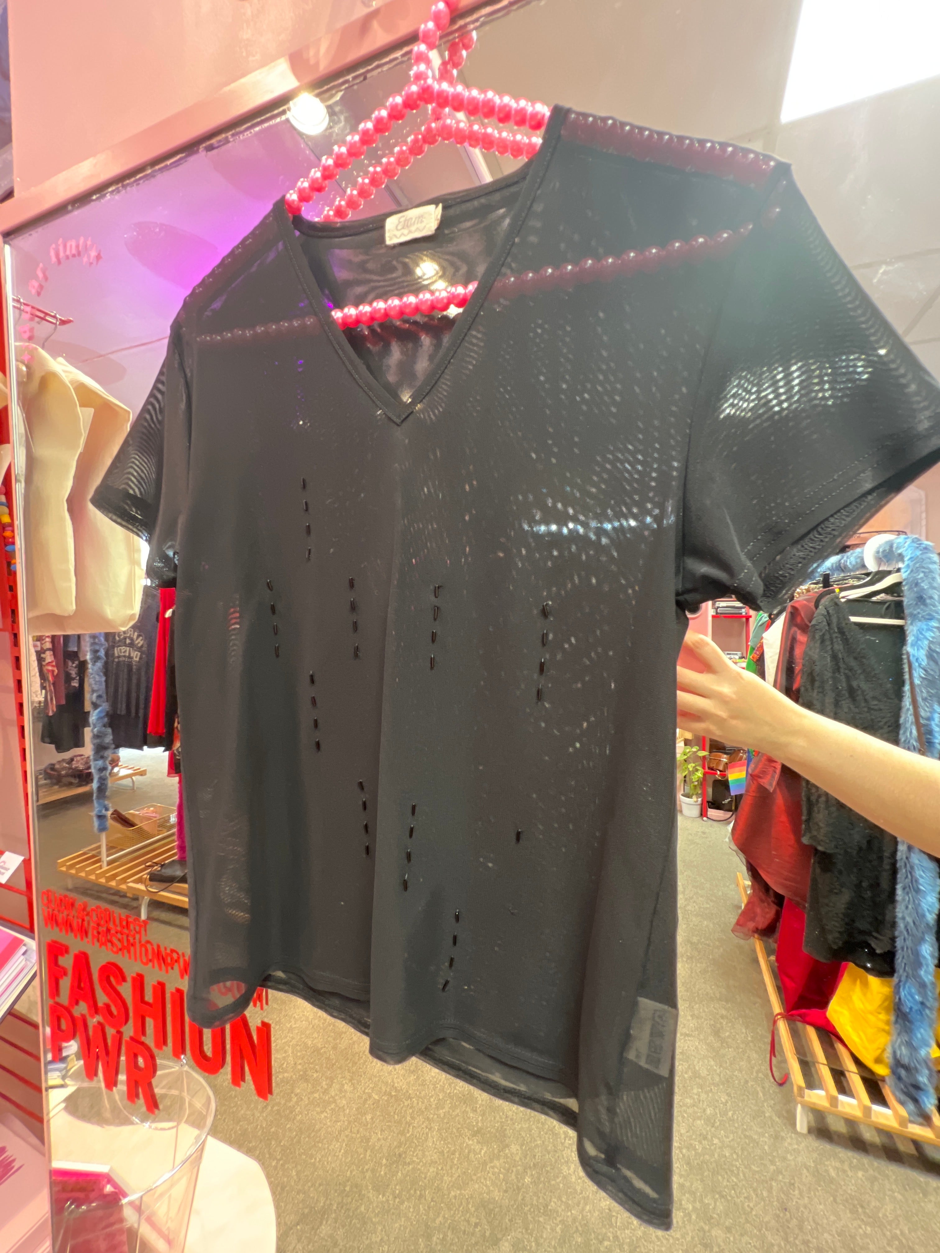 Etam see through top