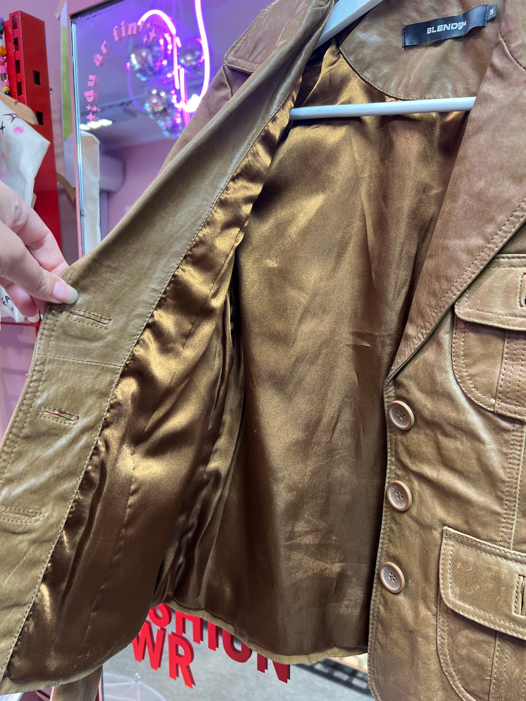 Leather Jacket BlendShe