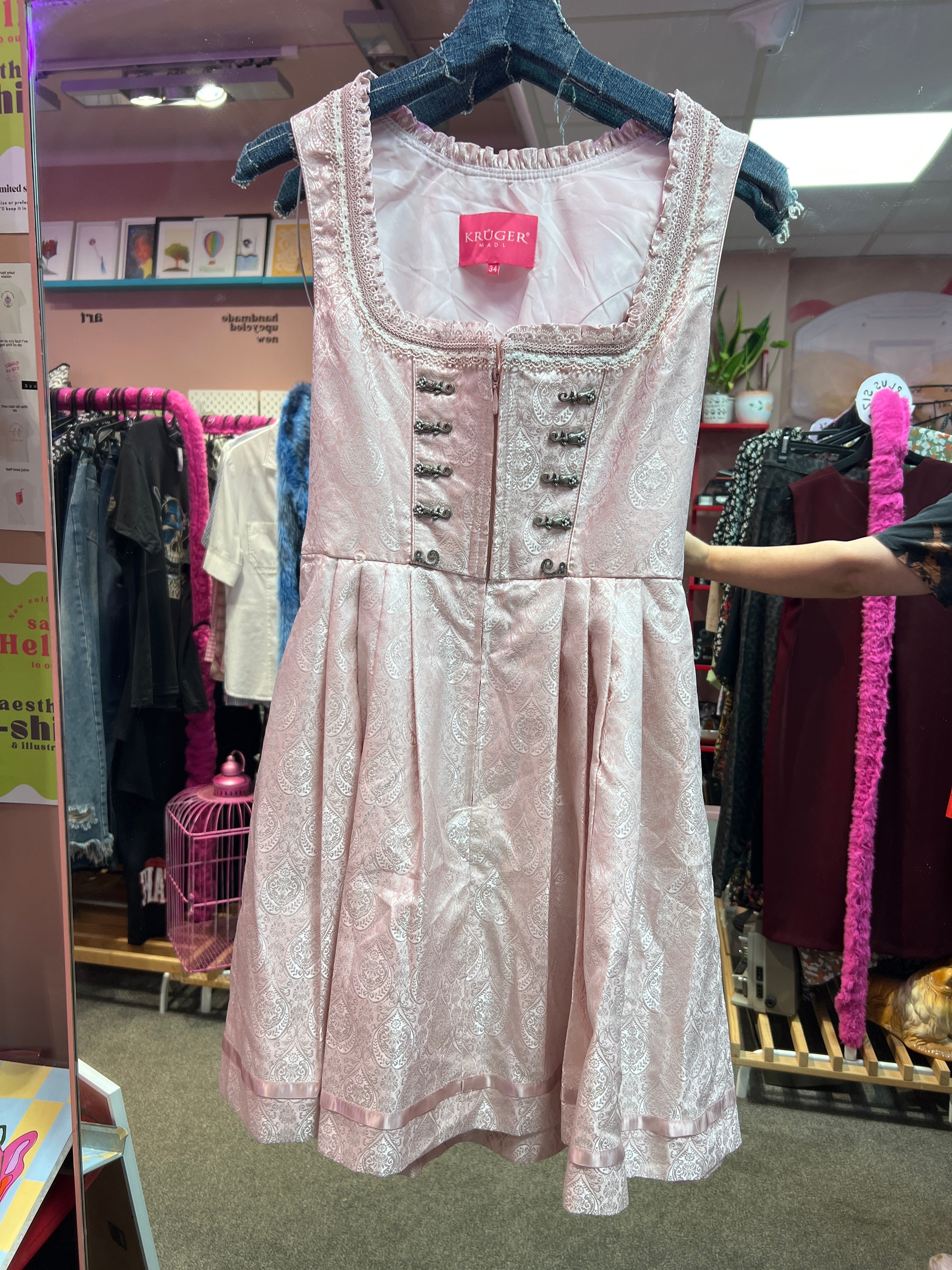 Rosa klänning Kruger