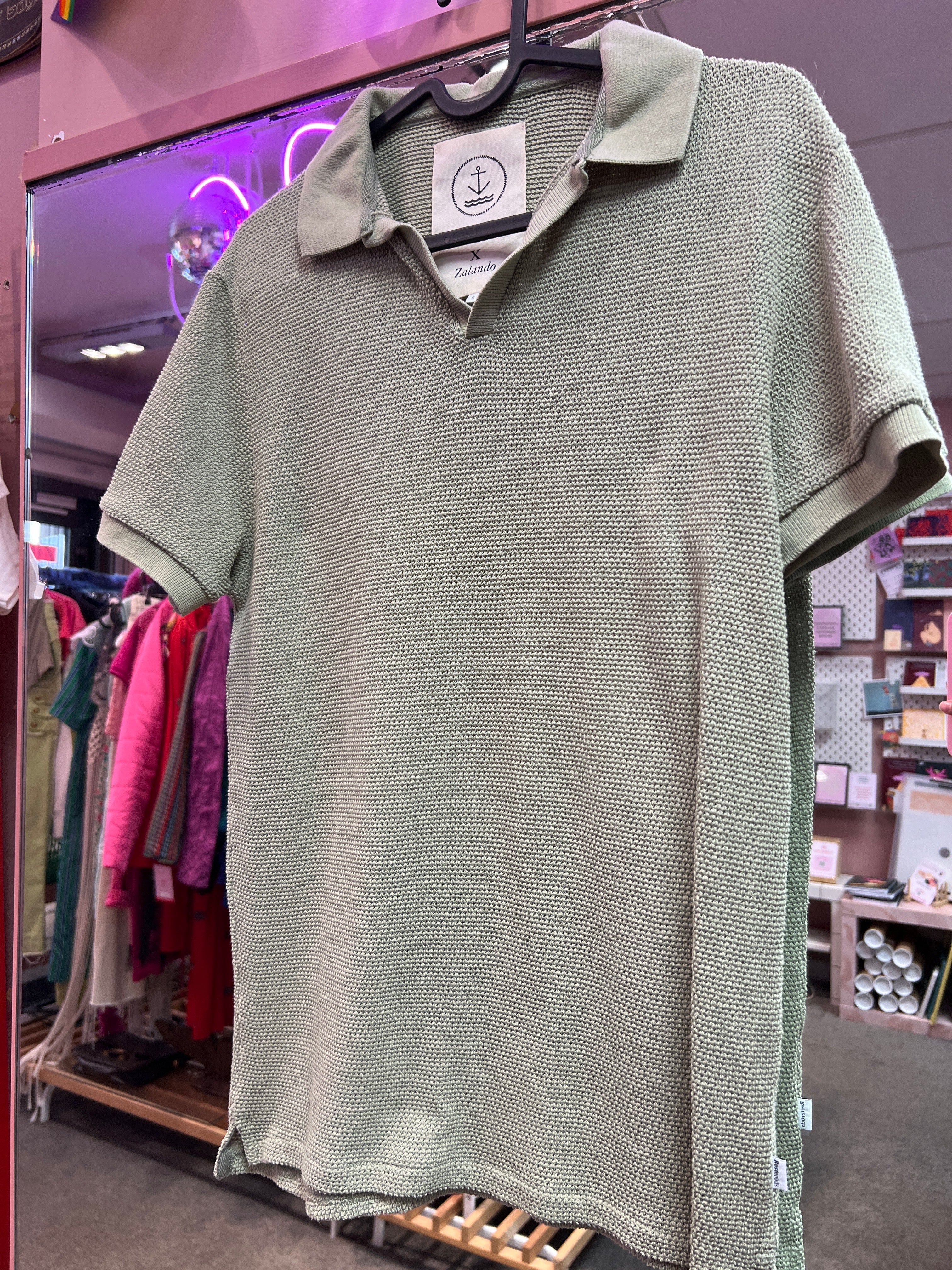 Resteröds x Zalando Green top