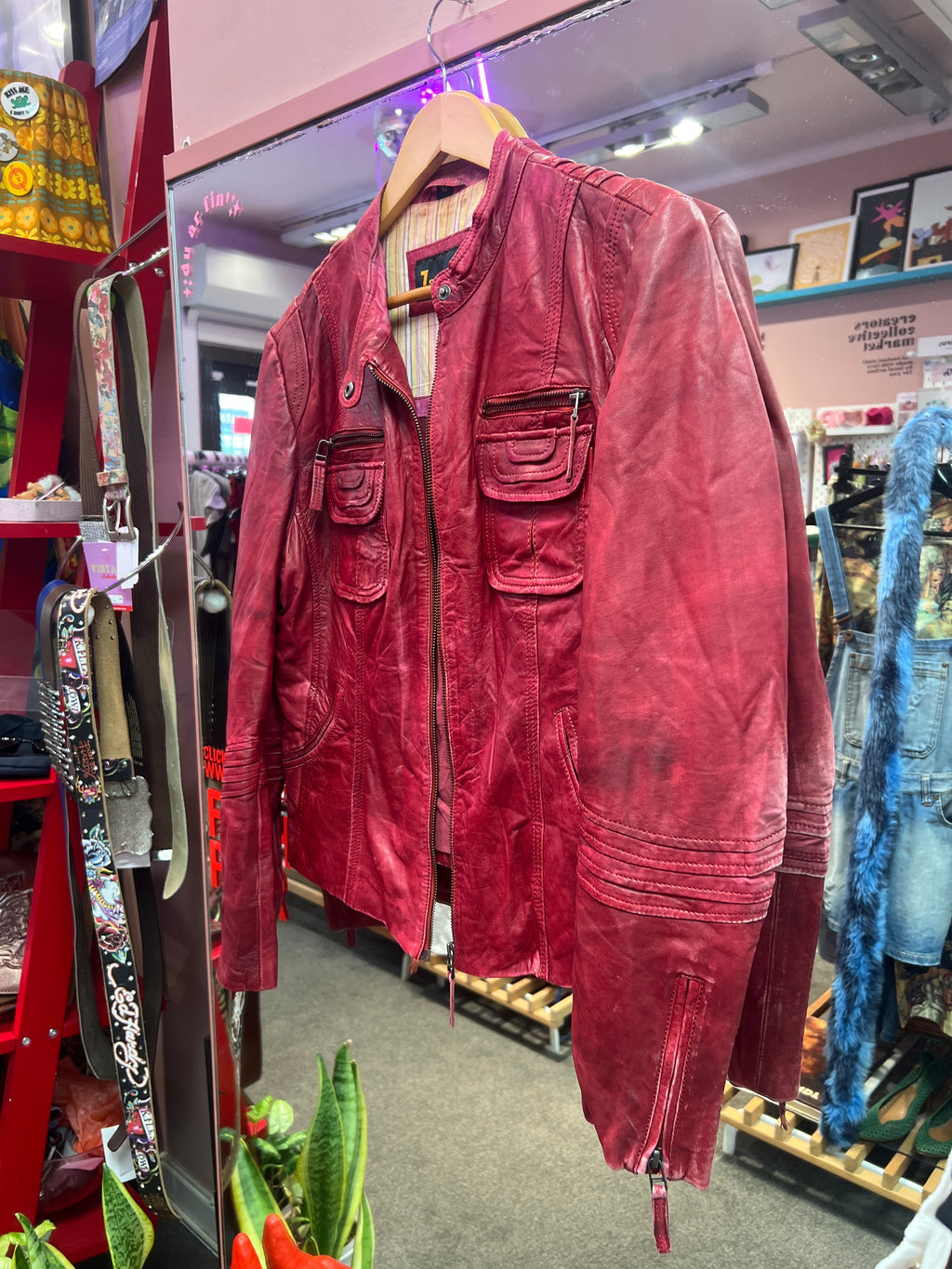 Leather jacket 7 Eleven