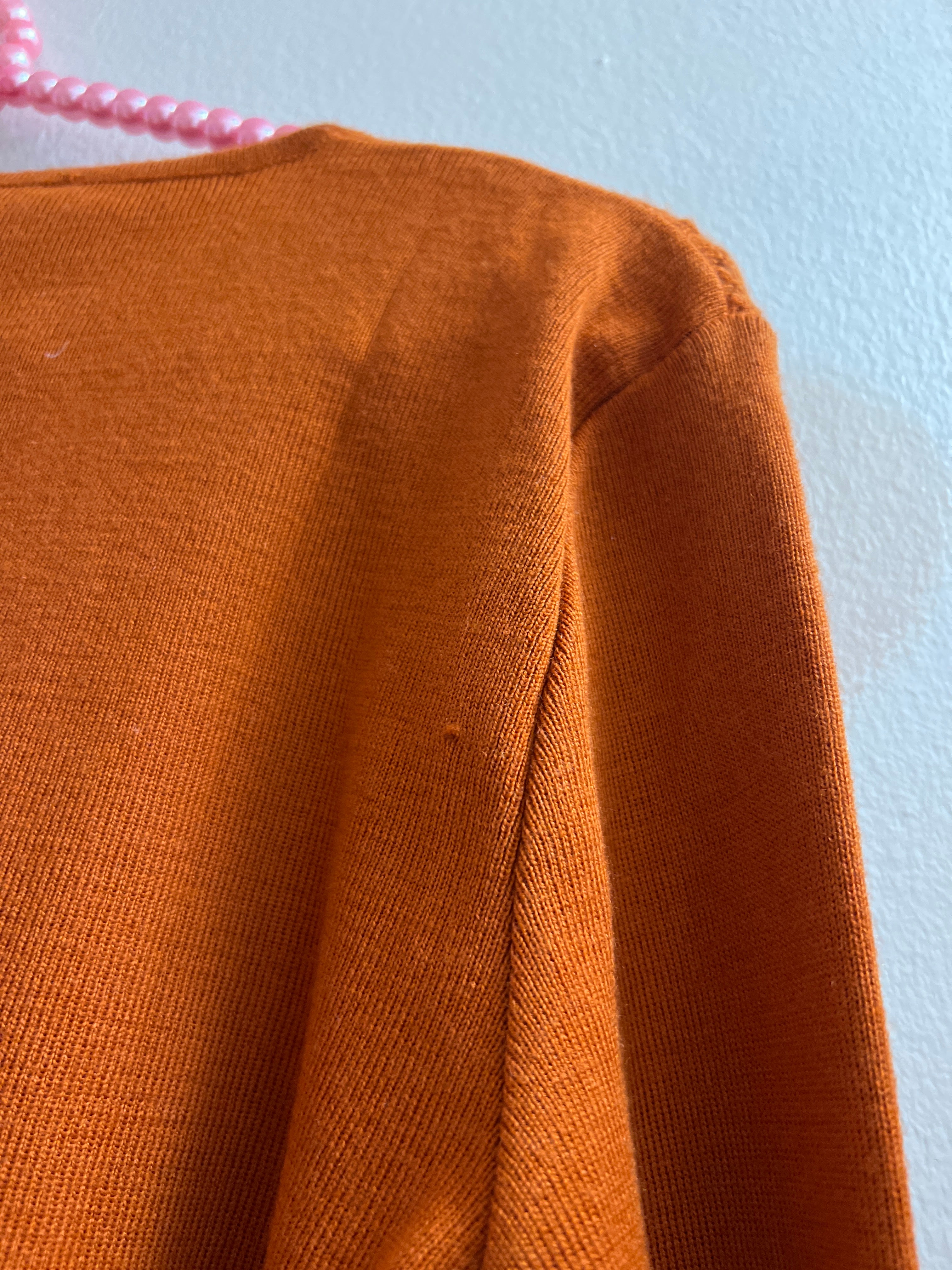 Pumpkin cozy sweater