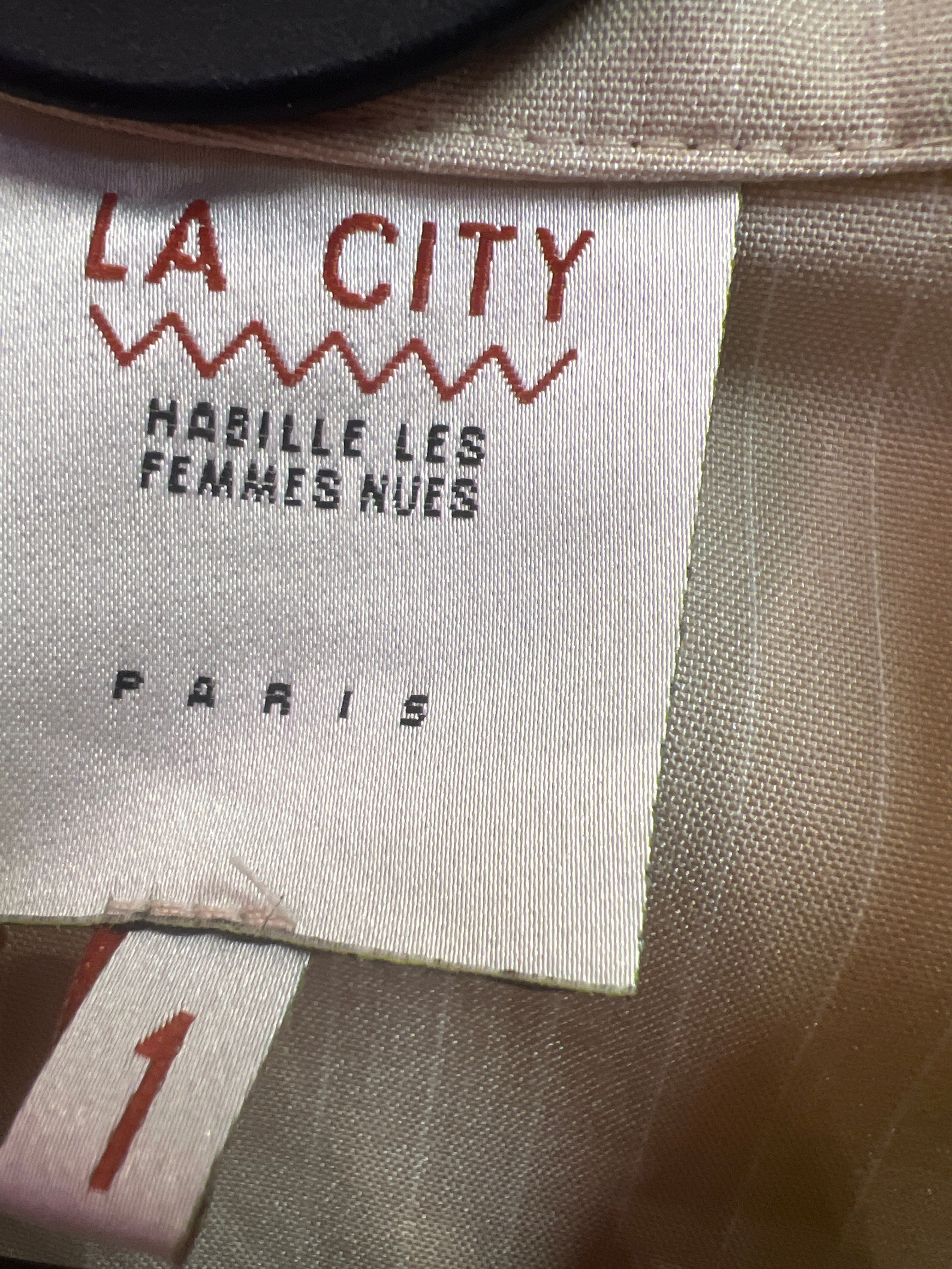 Office beige shirt