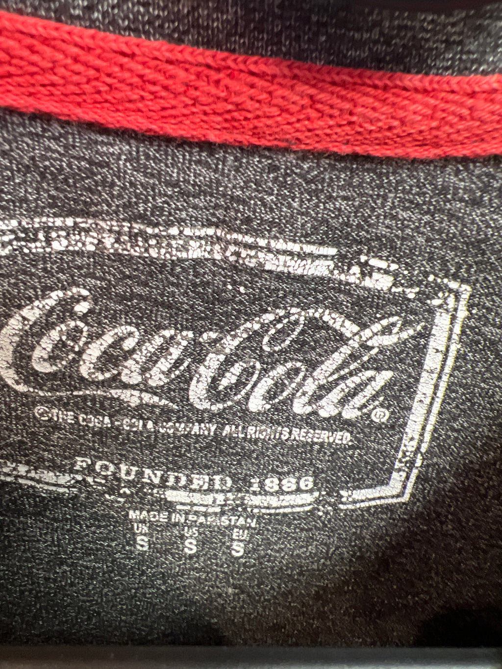 Coca-Cola t-shirt 1886