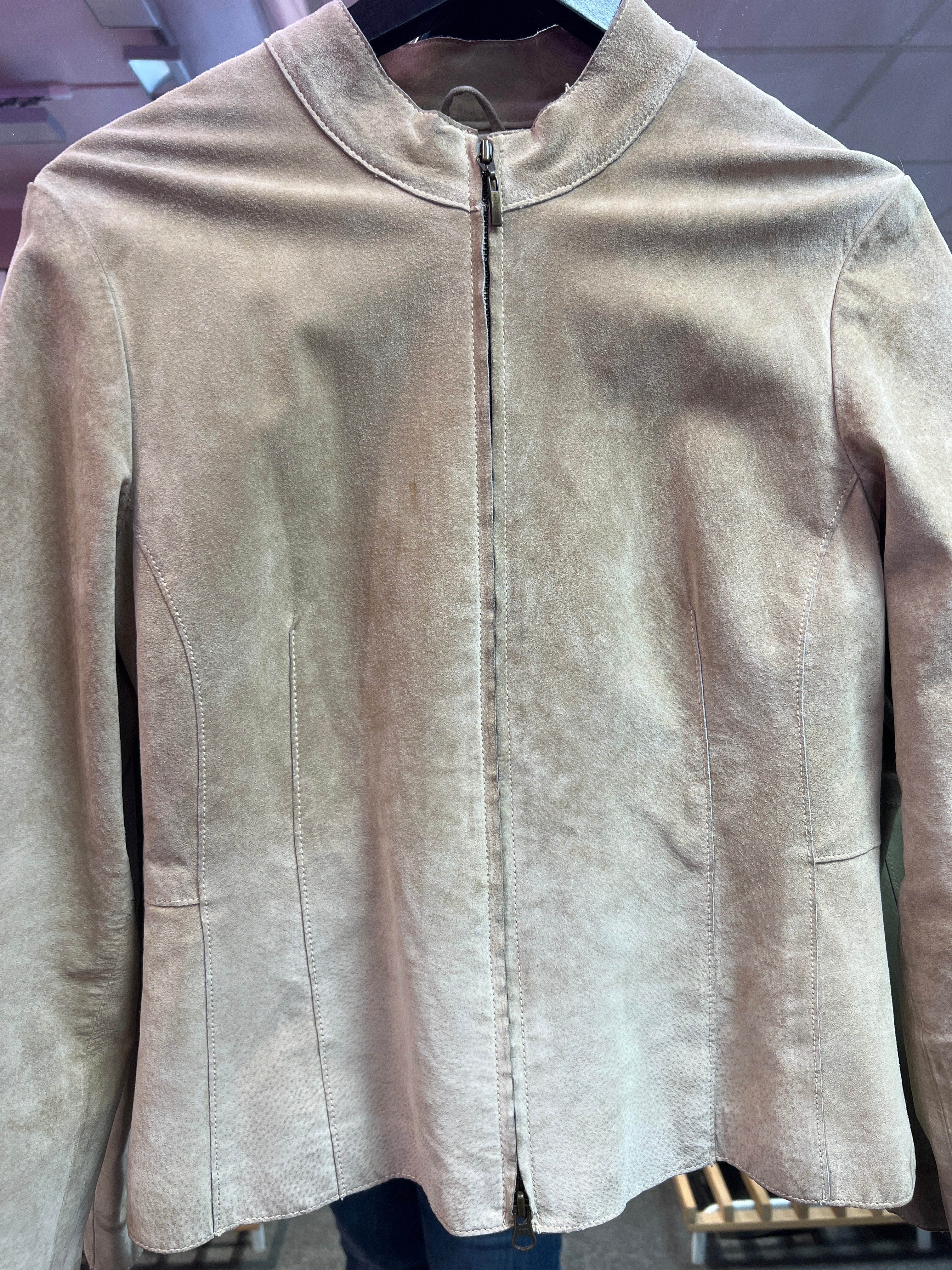 Fancy hint of cowboy vibes leather jacket