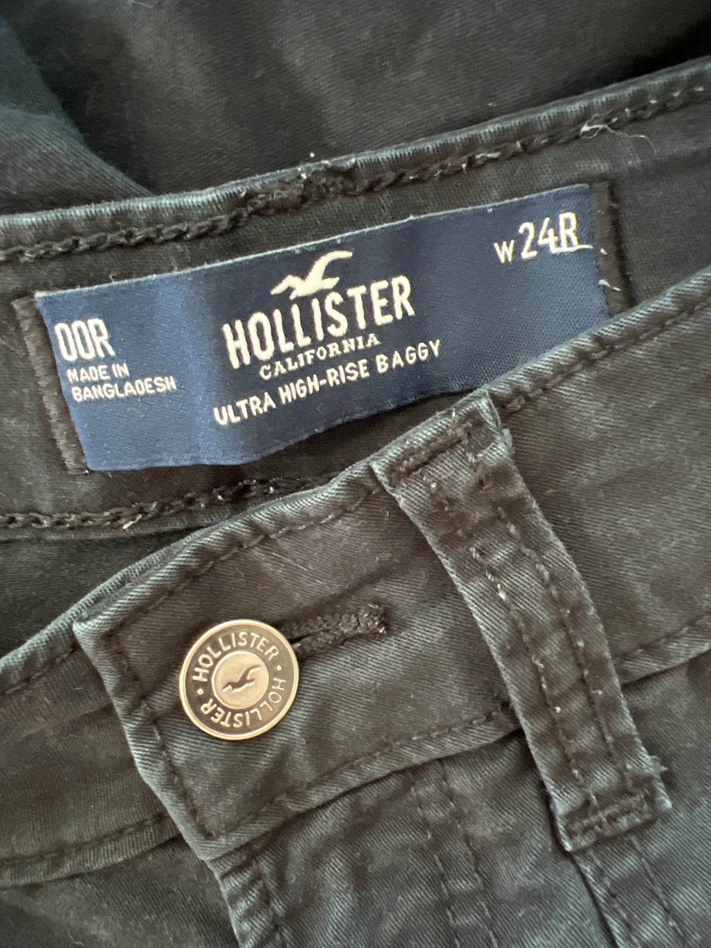 Hollister ultra rise baggy