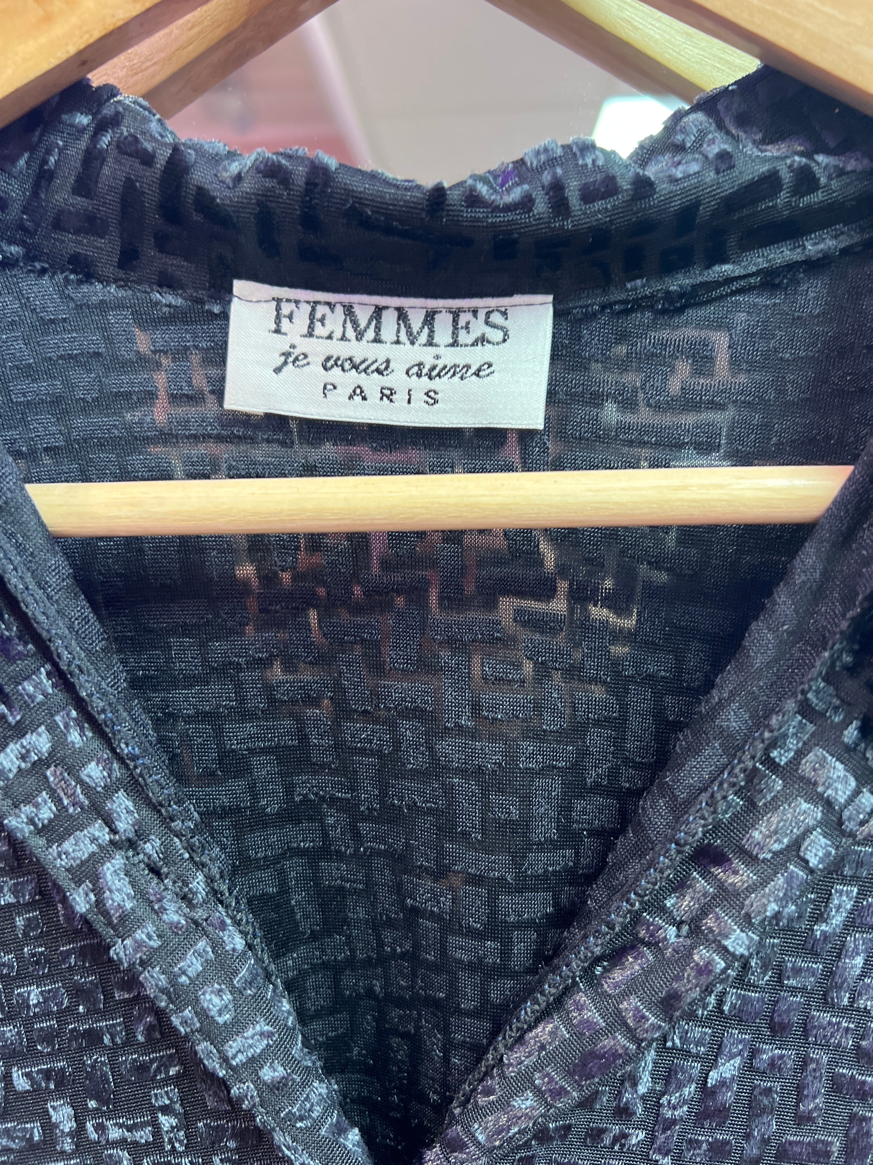 Y2K vibes top Femmes