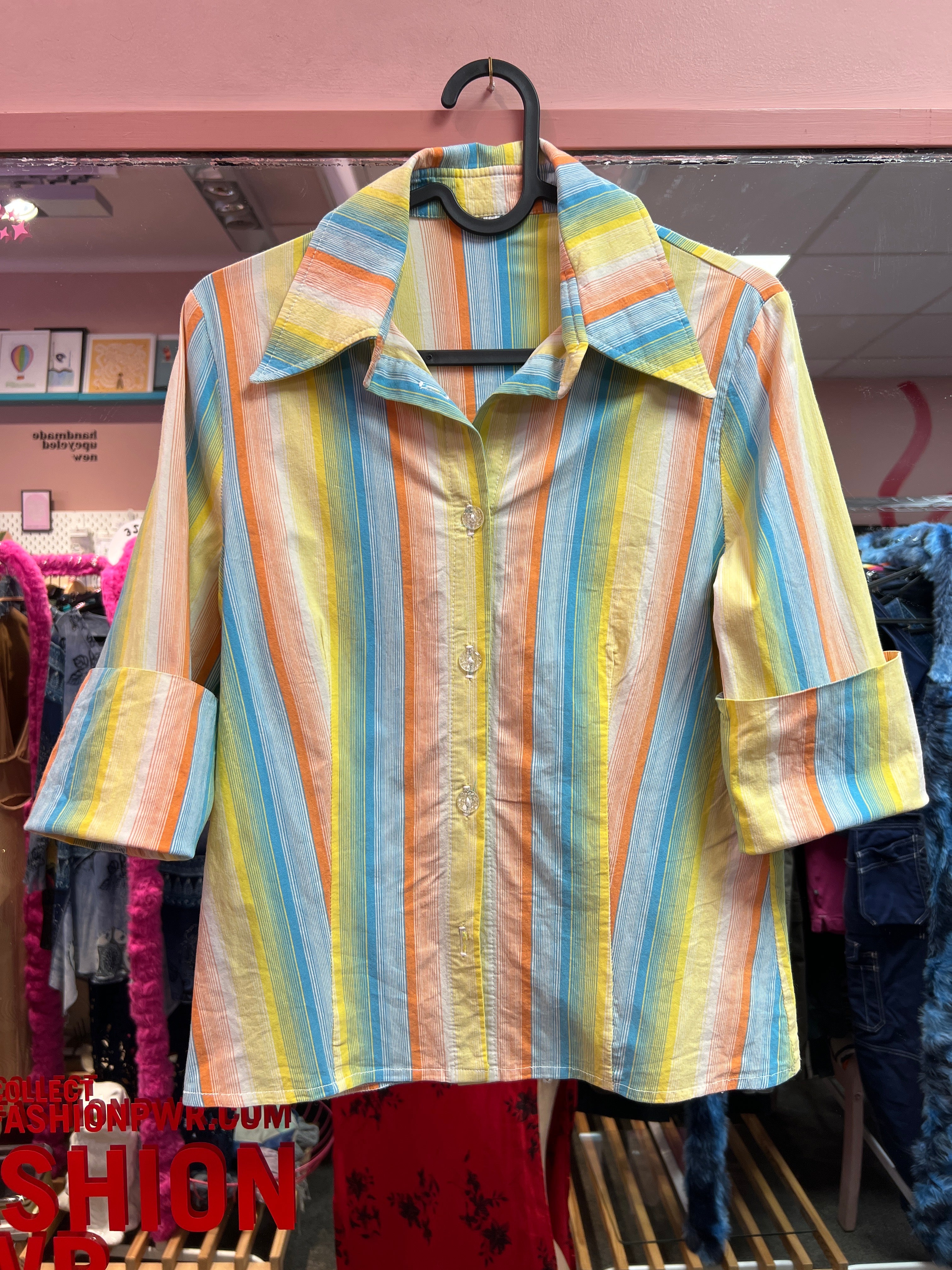 Stripped colorful shirt