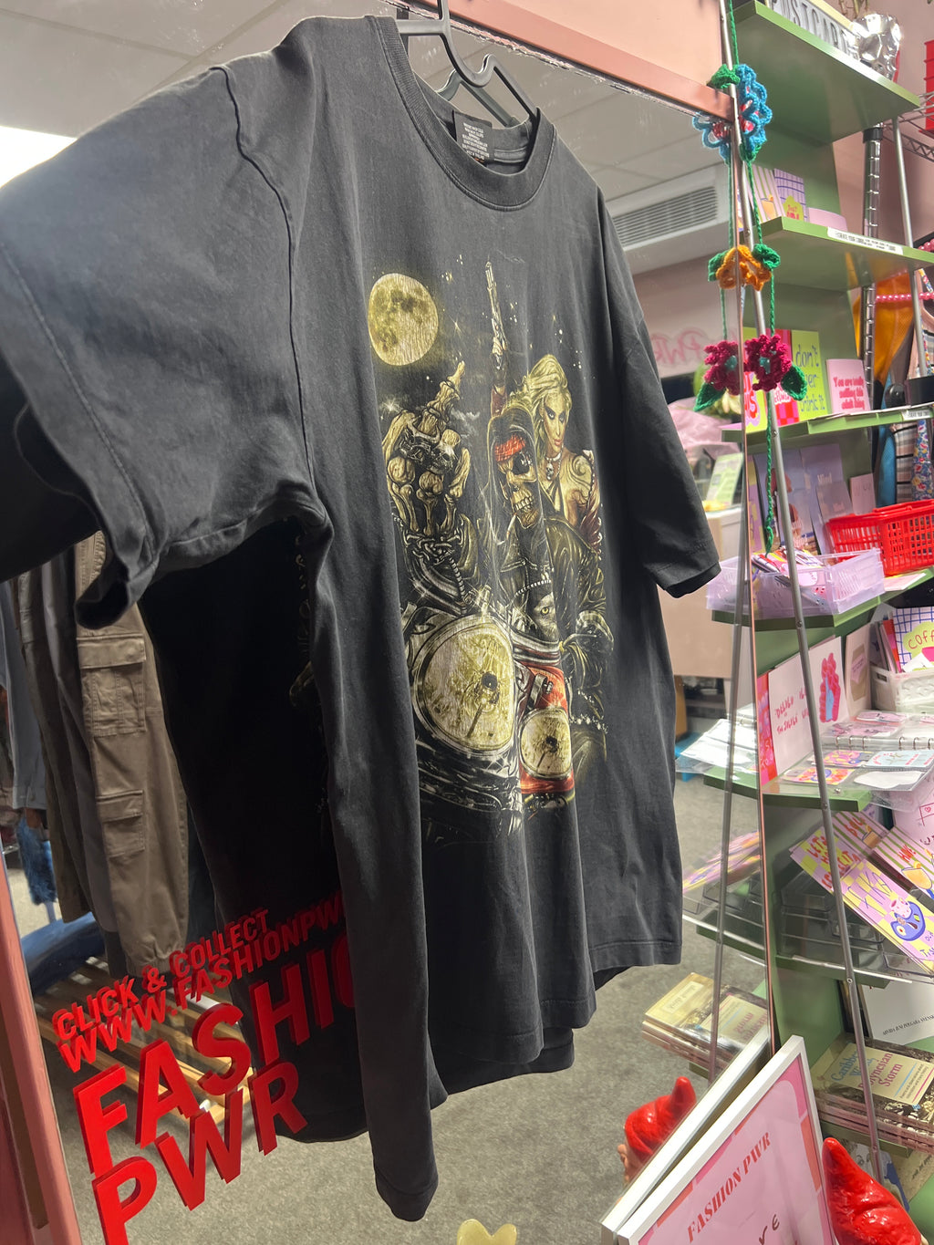 Motorcycle skull tshirt
