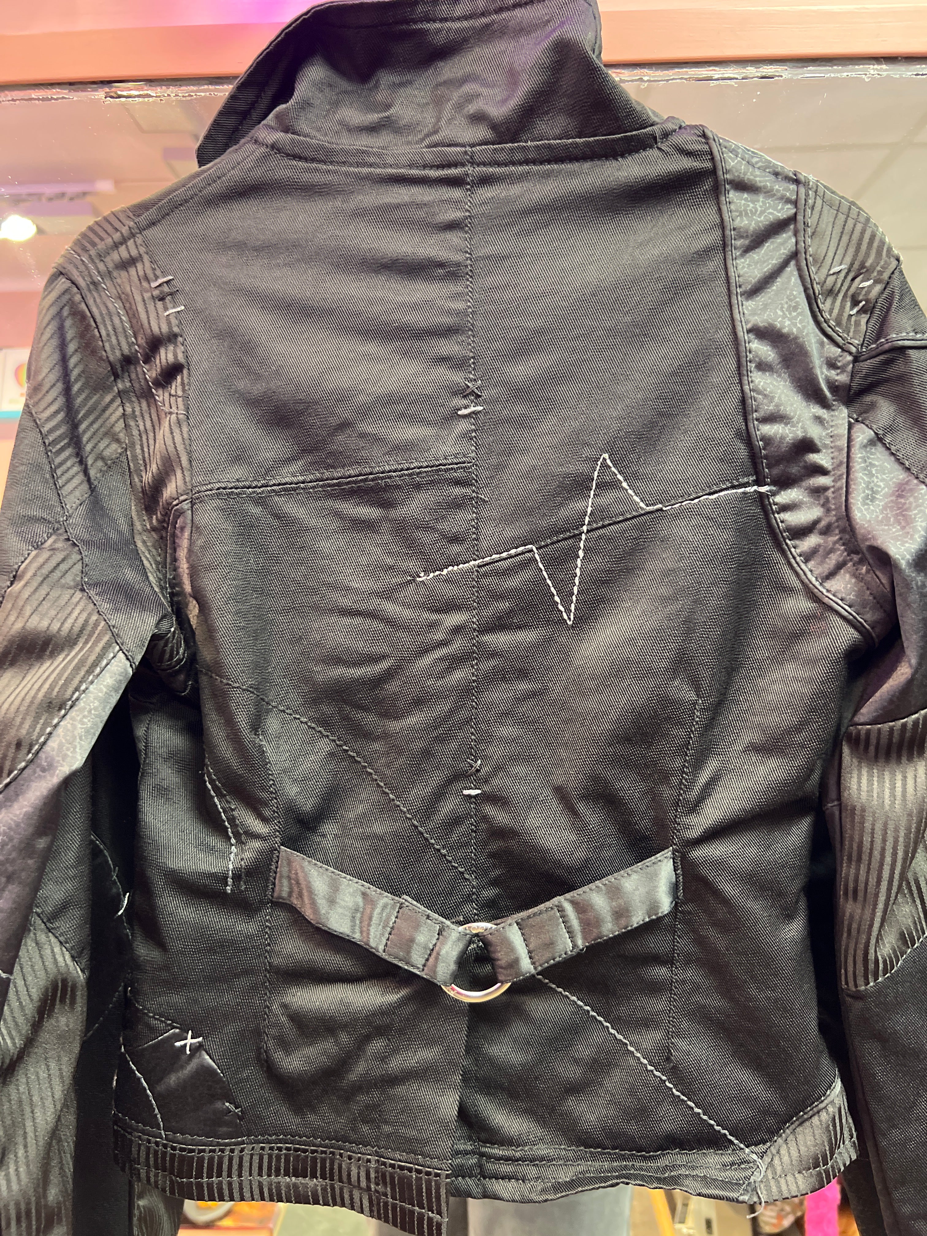 Goth Vampire Crop jacket y2k vibes