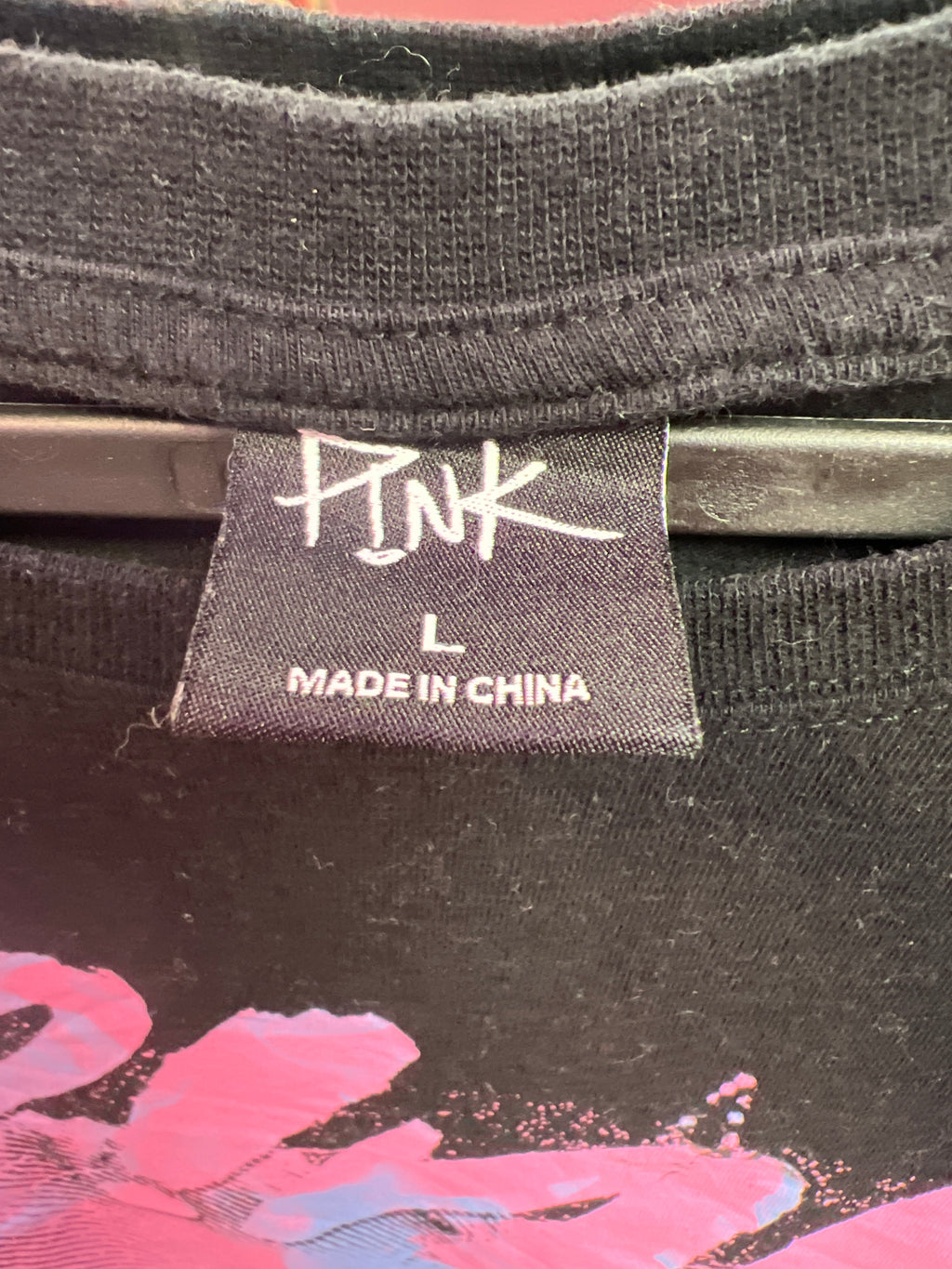 Pink t-shirt