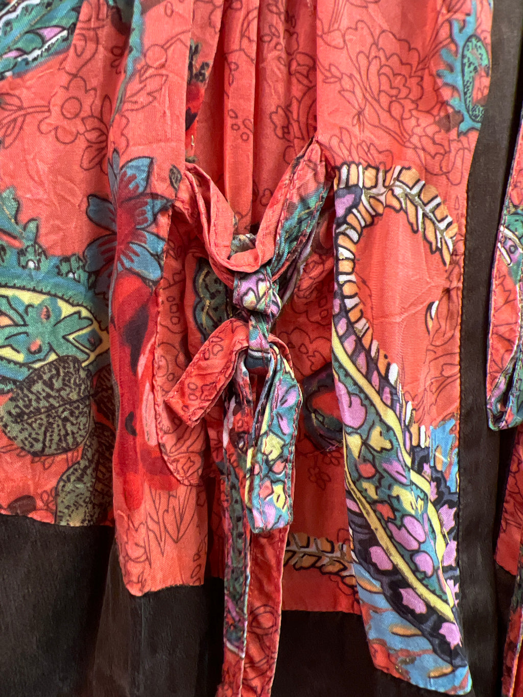 Bohemian vneck top