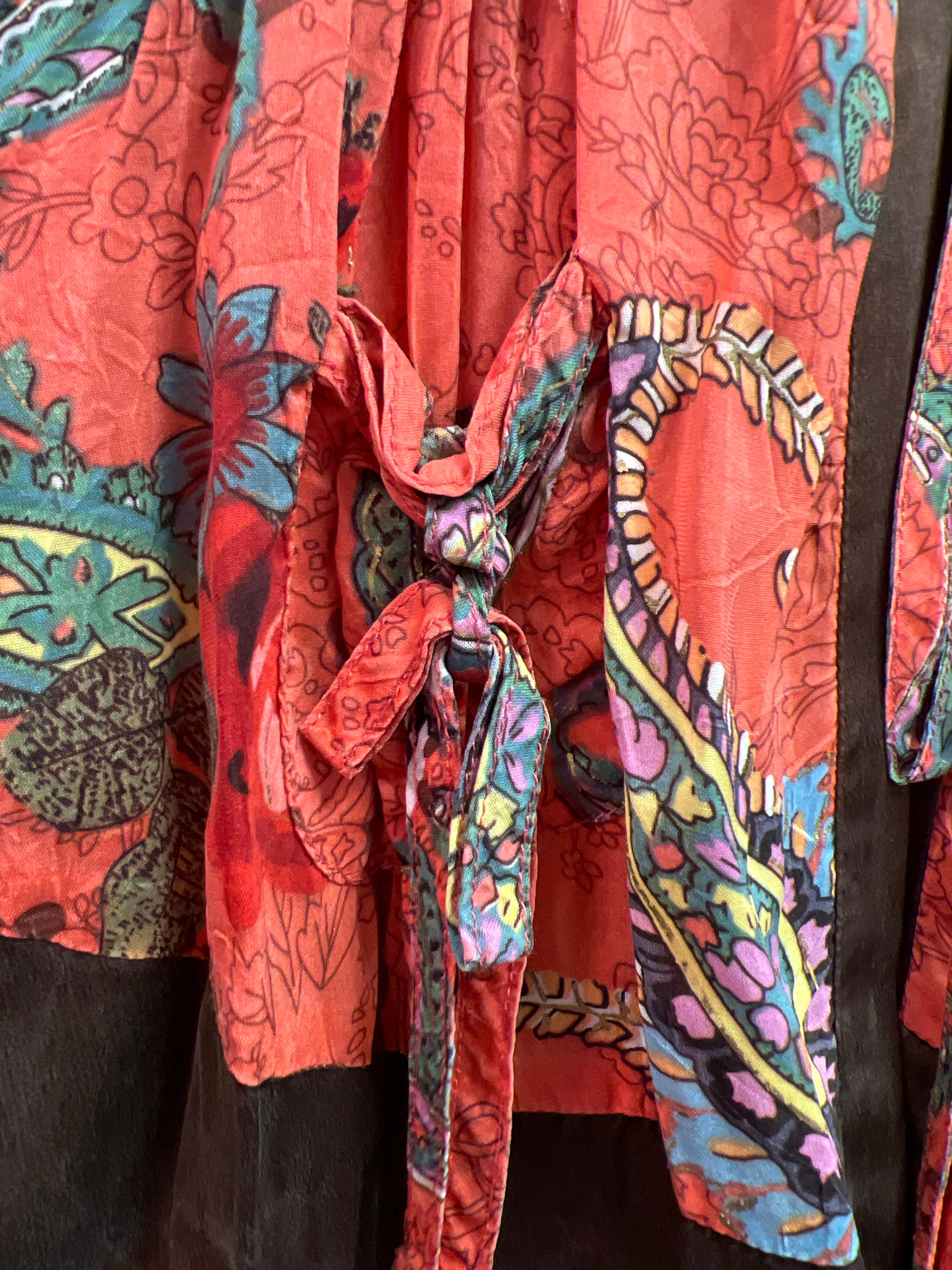 Bohemian vneck top