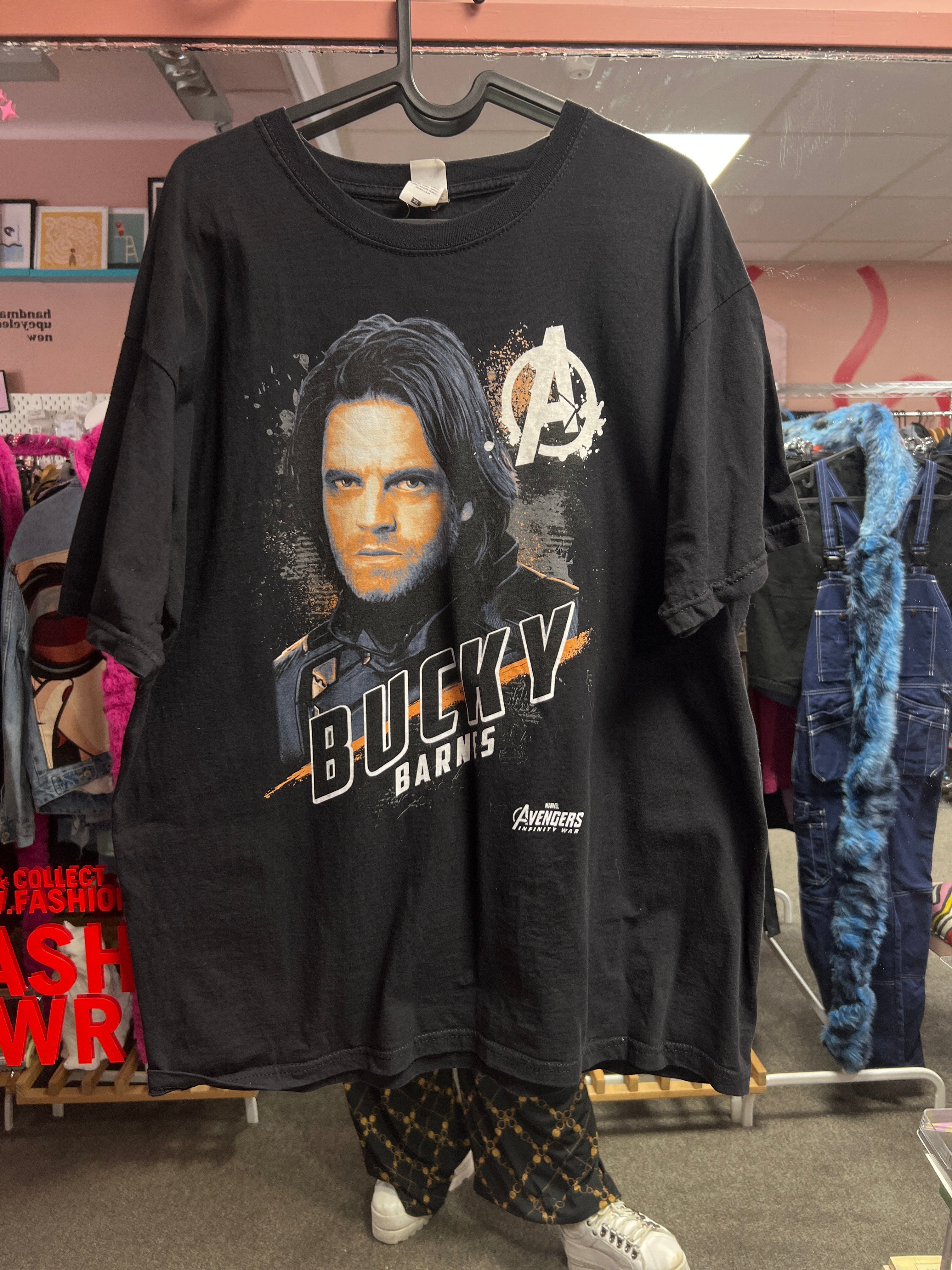 Bucky Barnes Avengers tshirt